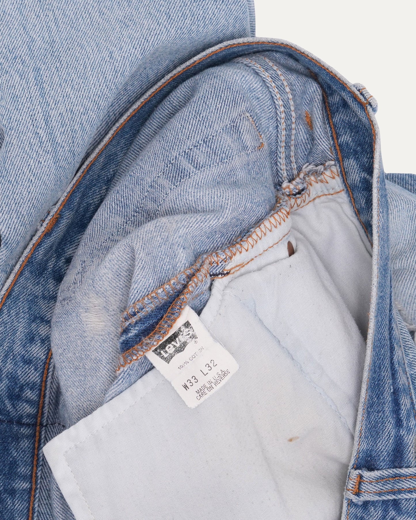 Released Hem Levi's 501 Jeans