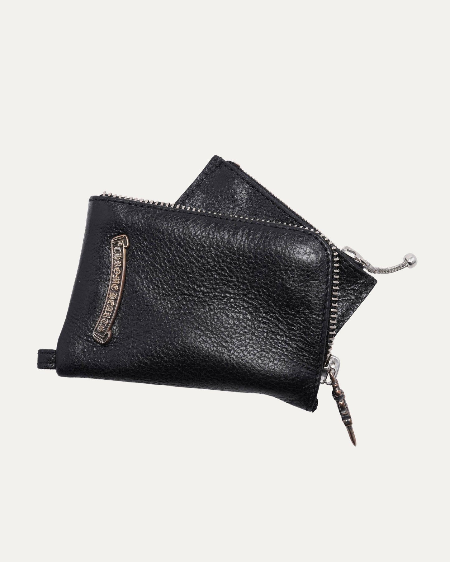 Cross Patch Zip Wallet
