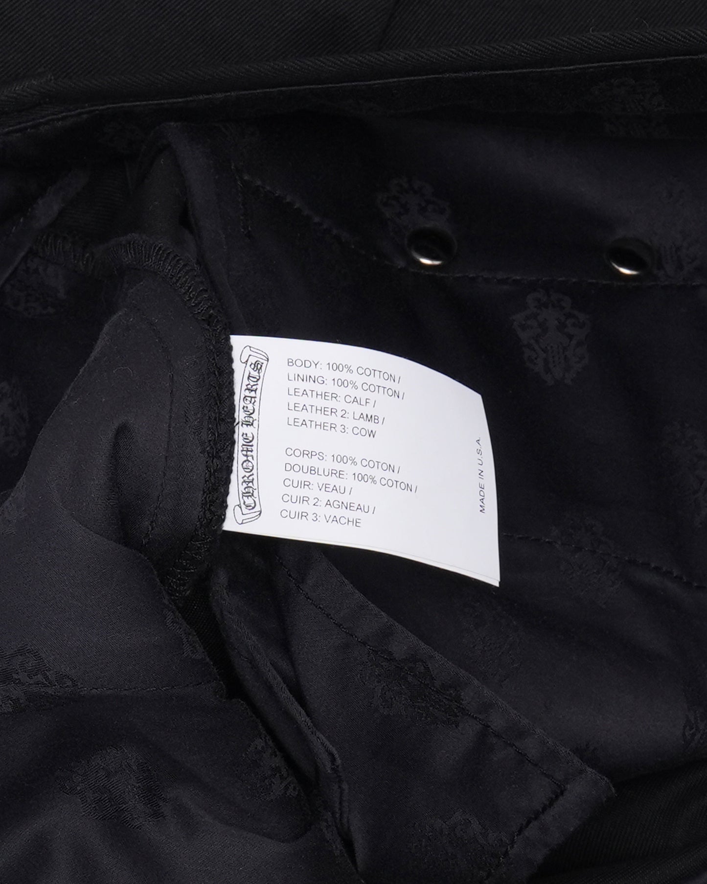 Cross Patch Chino Pants