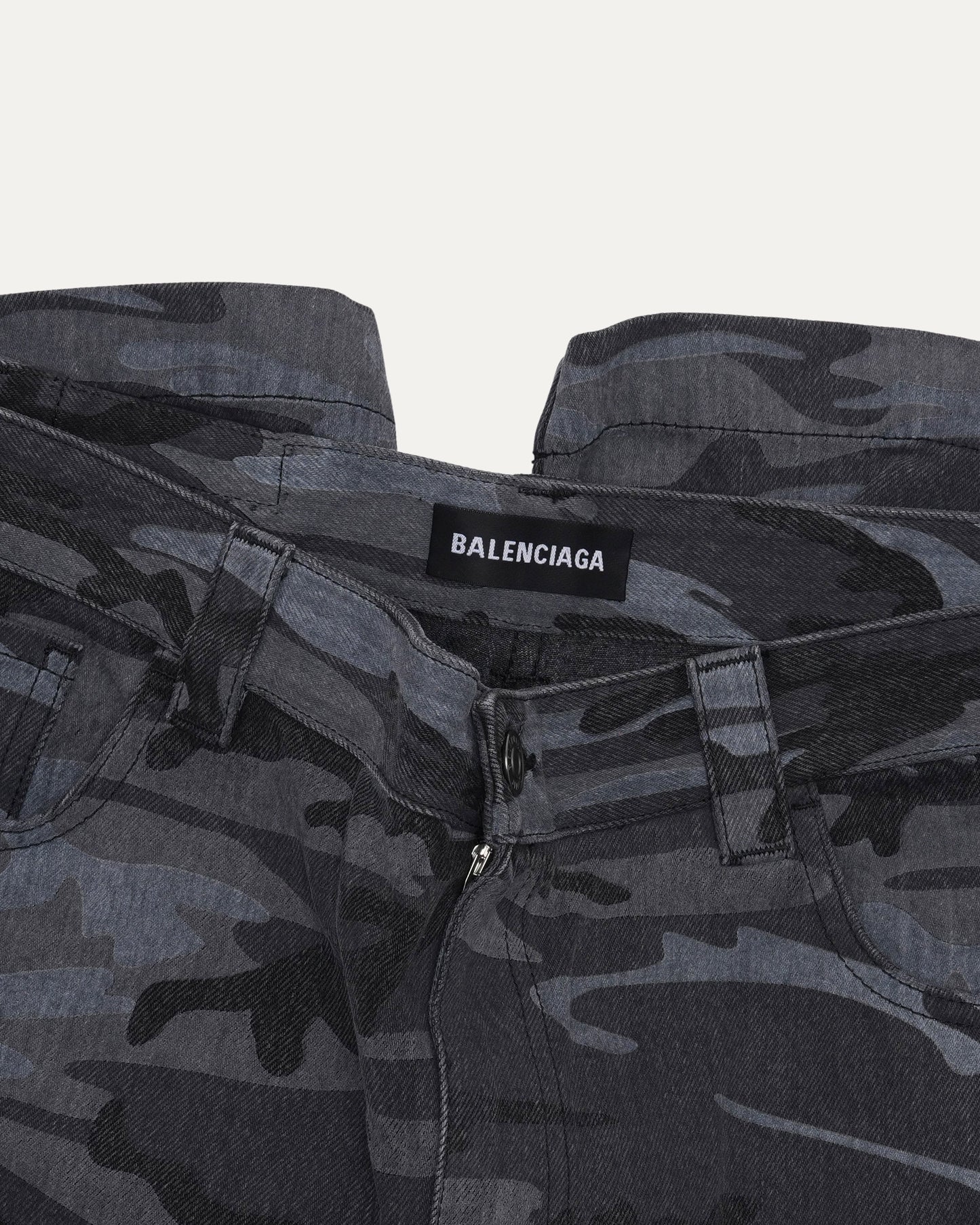 Camouflage Jeans Shorts