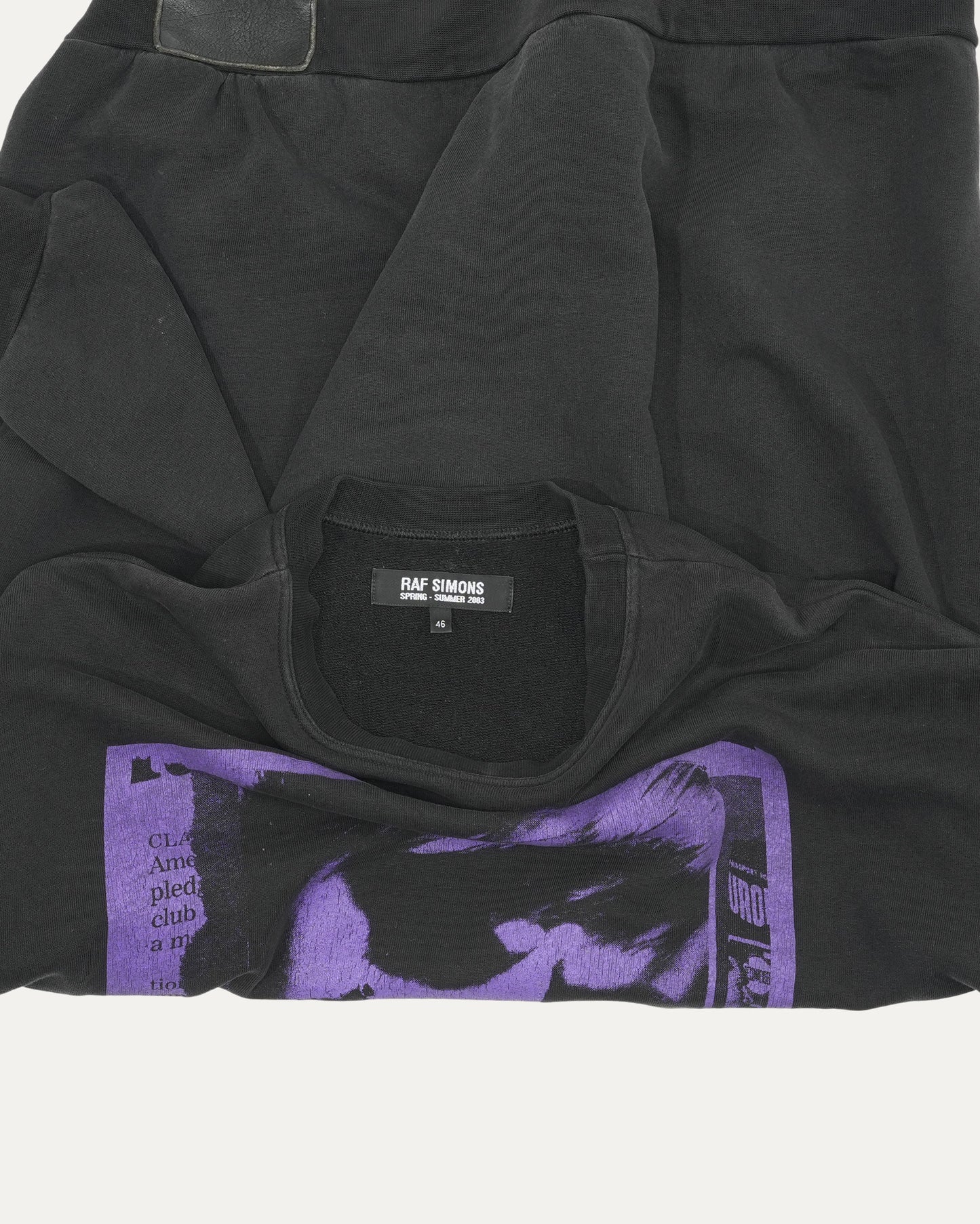 SS03 'Consumed' Collage Sweatshirt