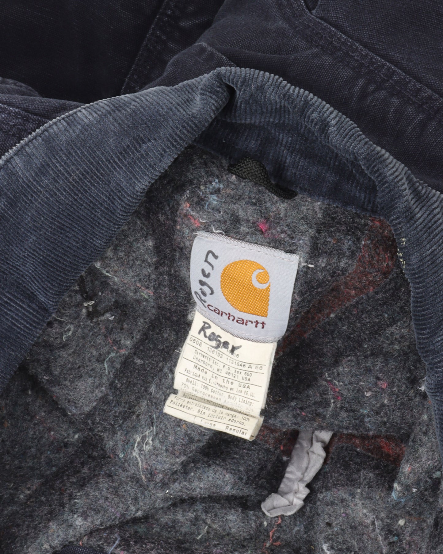 Carhartt Detroit Jacket with American Flag Patch