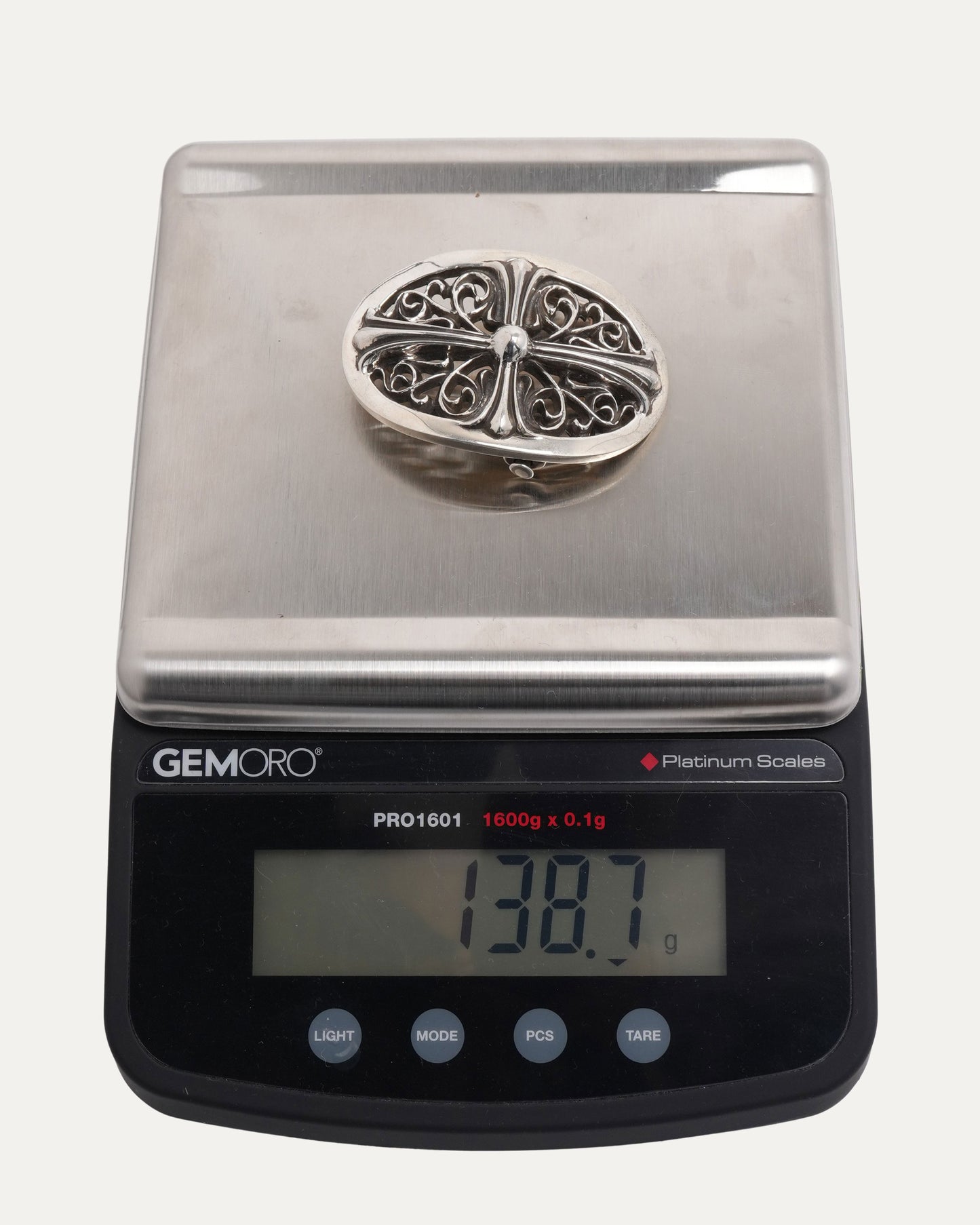 Oval Cross Belt Buckle