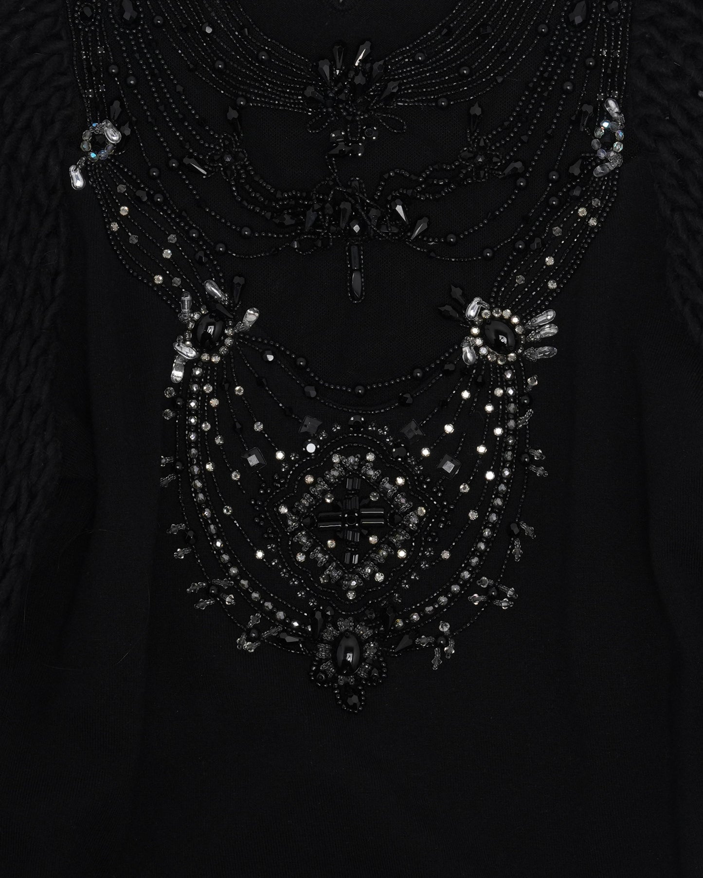 FW 2003 Embellished Knit Runway Top