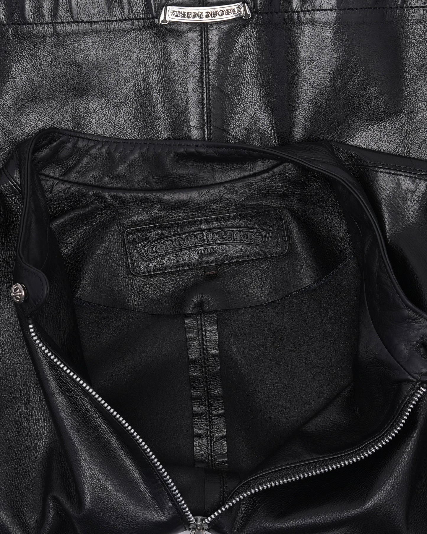 Leather Cafe Racer Jacket