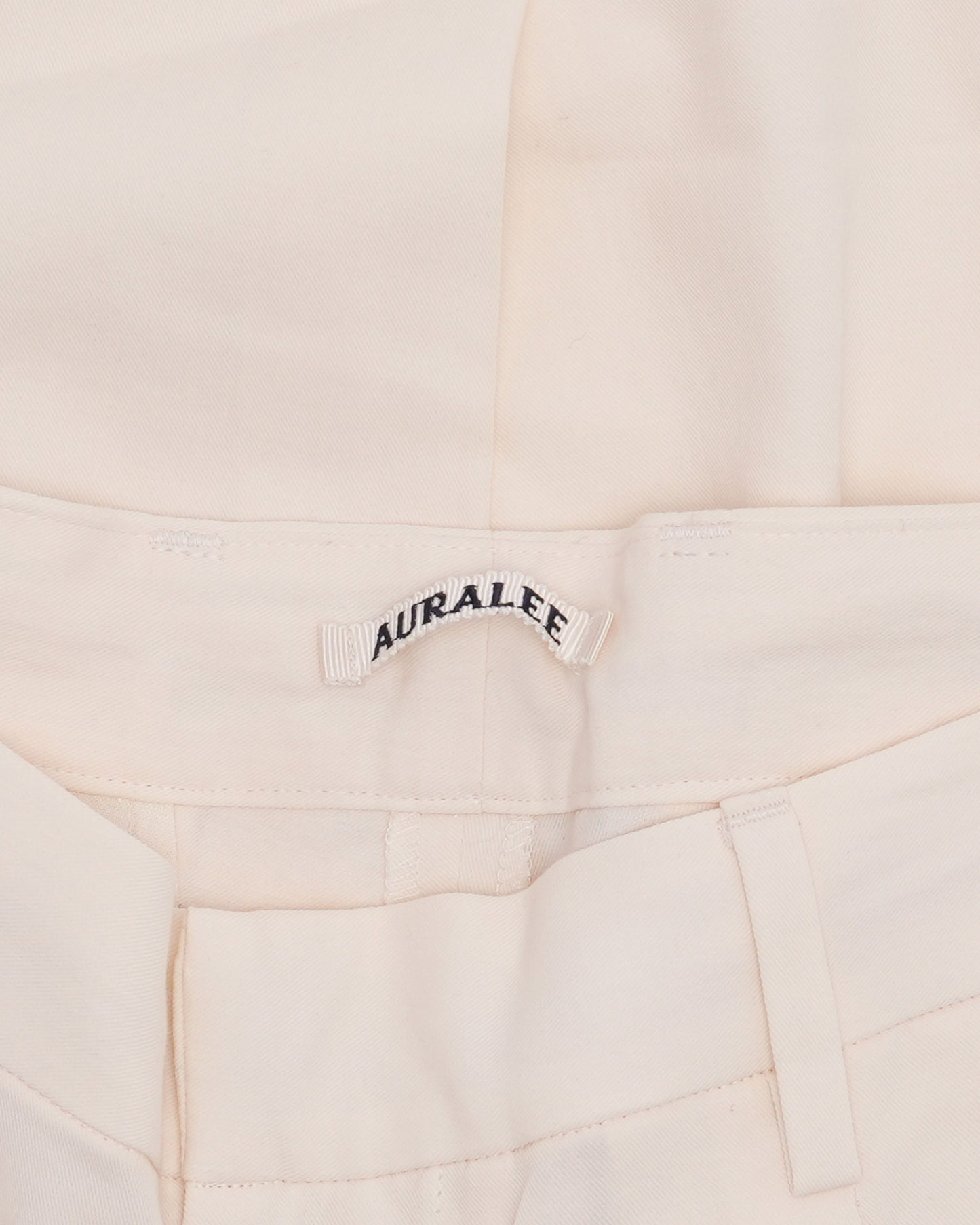 Cotton-Silk Blend Pleated Trouser