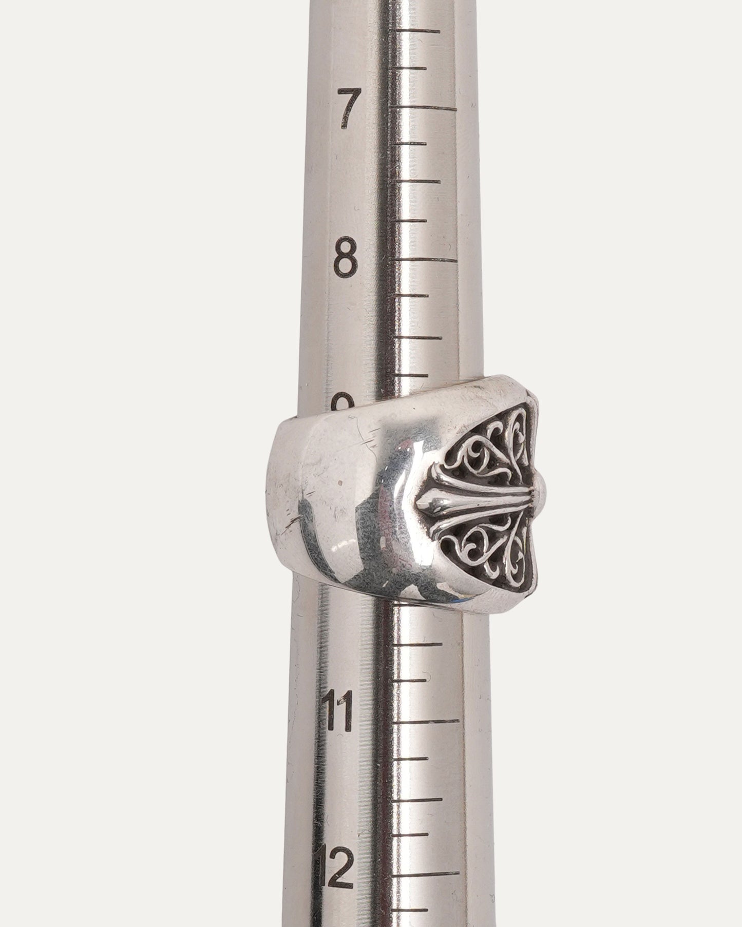 Oval Cross Ring