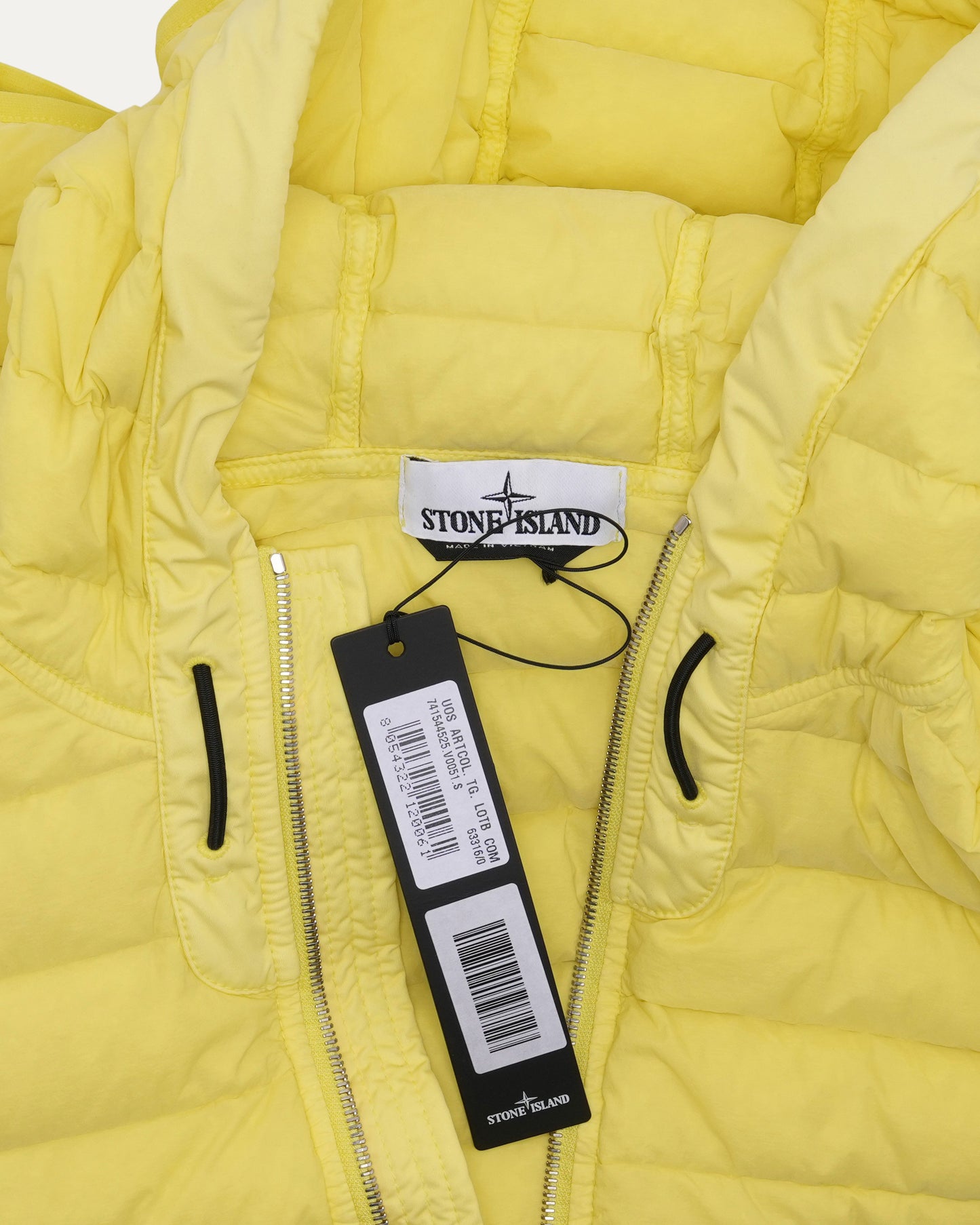 Loom Woven Down Chambers Stretch Nylon-TC Hooded Jacket