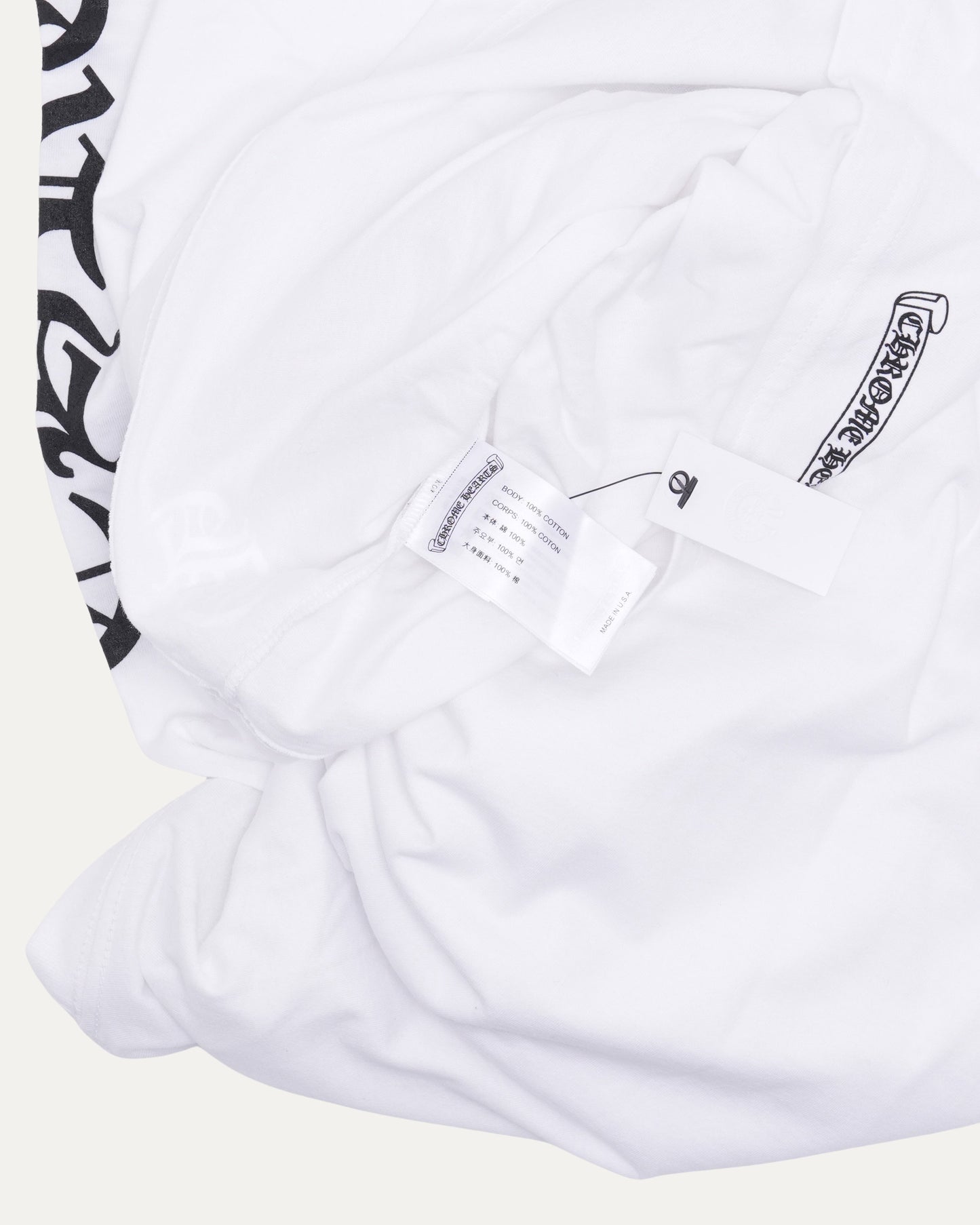 Neck Logo Long Sleeve T-Shirt