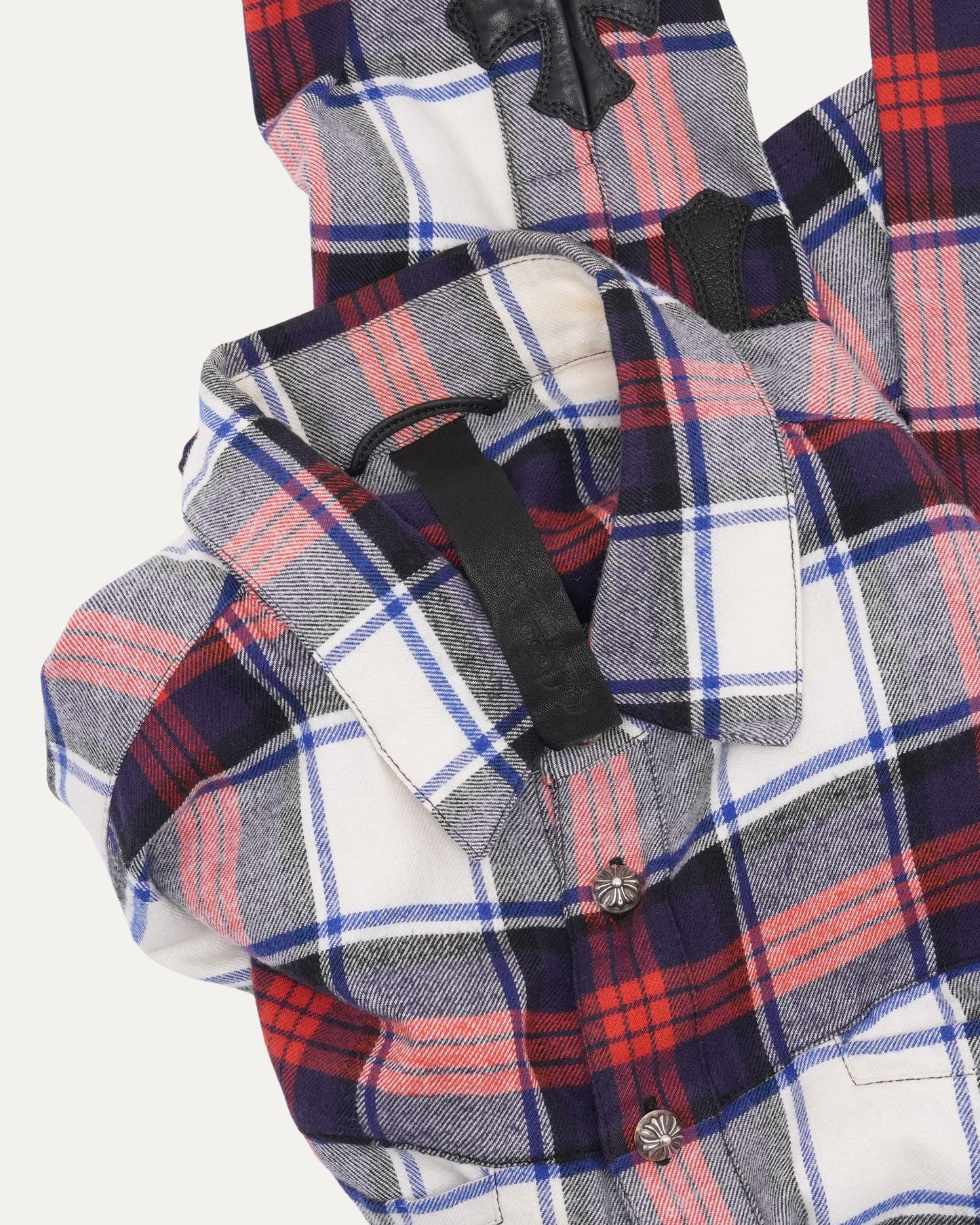 Cross Patch Loose Ends Western Flannel Shirt