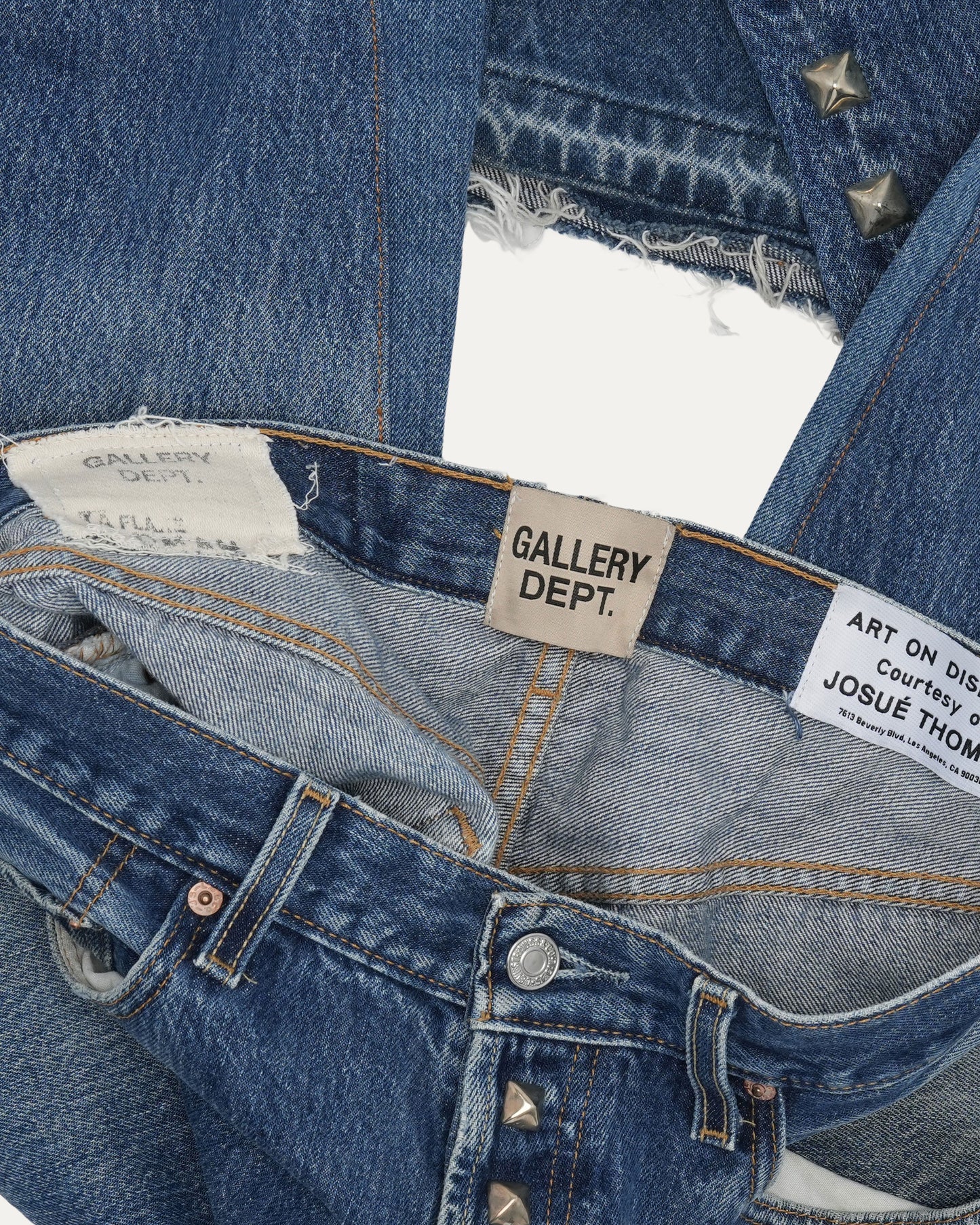 Studded LA Flare Jeans