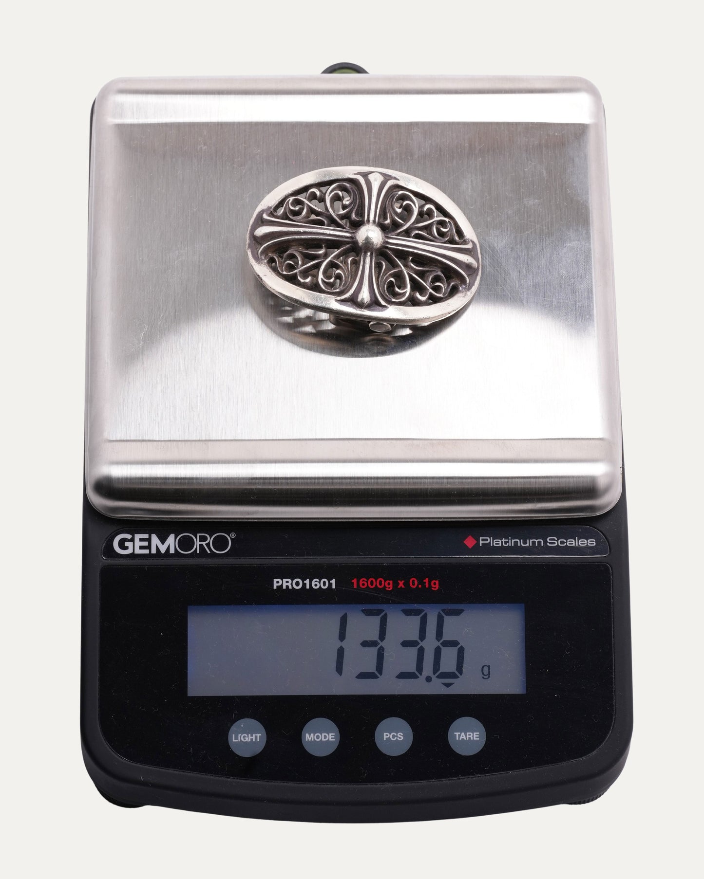 Oval Cross Belt Buckle