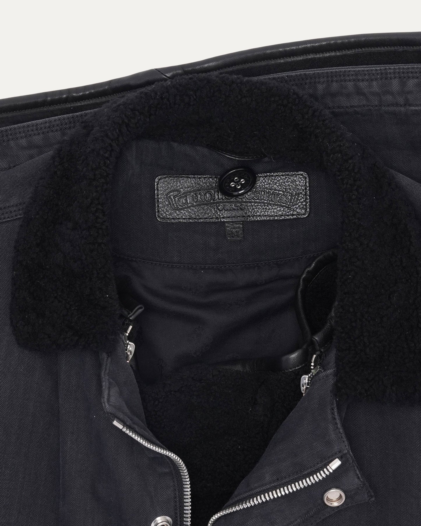 Shearling Lined HBT Give Me Fire Jacket