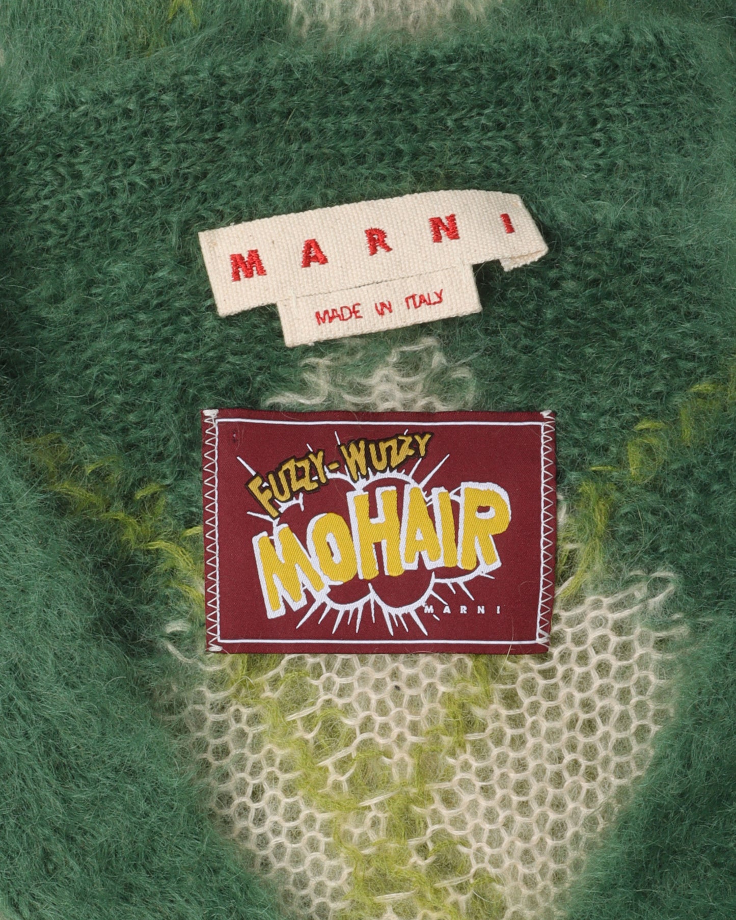 Diamond Mohair Cardigan