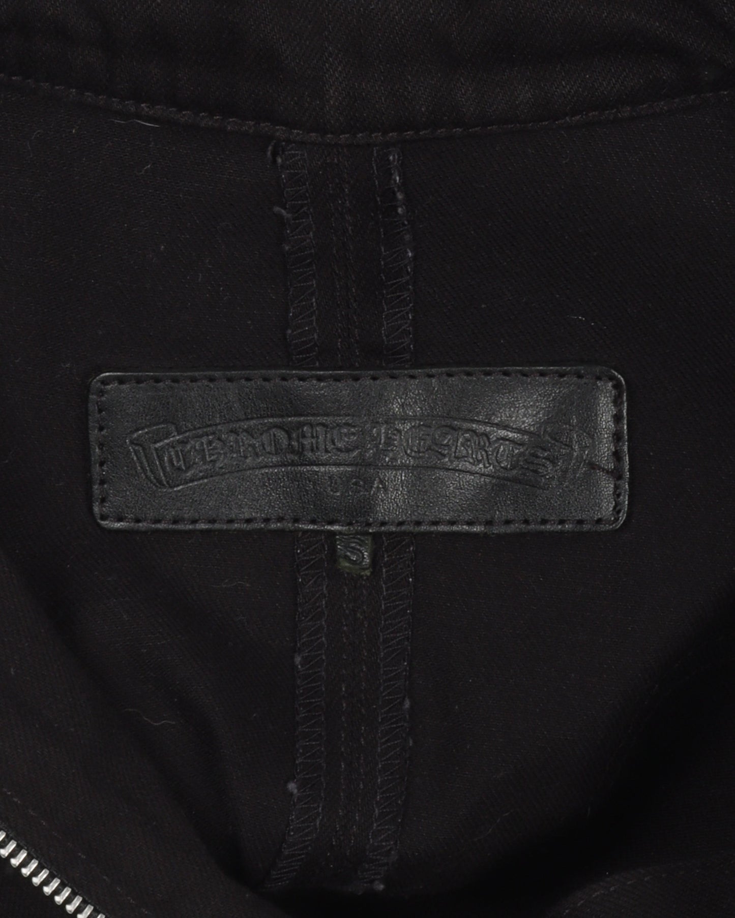 Cemetery Cross Zip Up Work Jacket