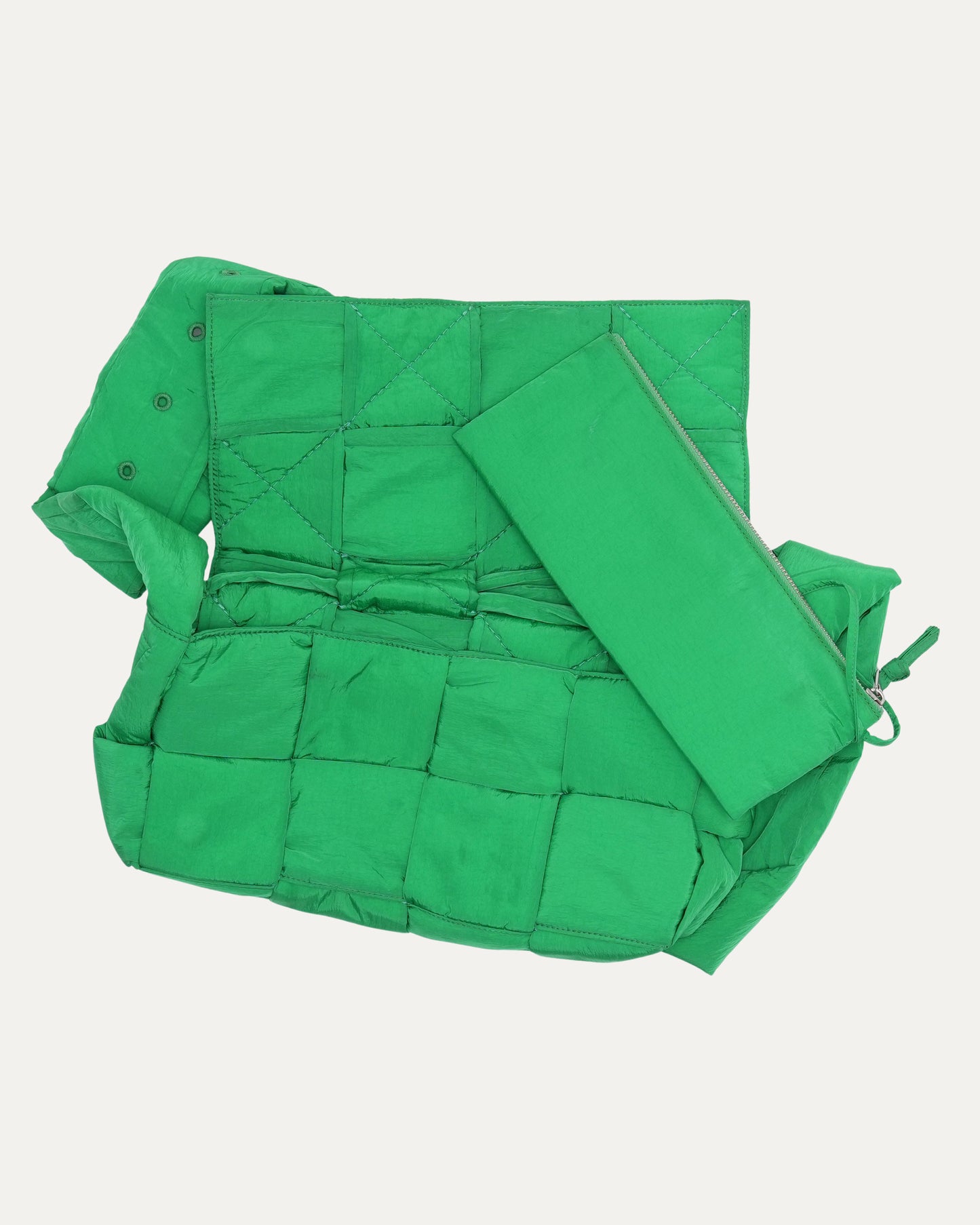 Nylon Intrecciato Cassette Bag