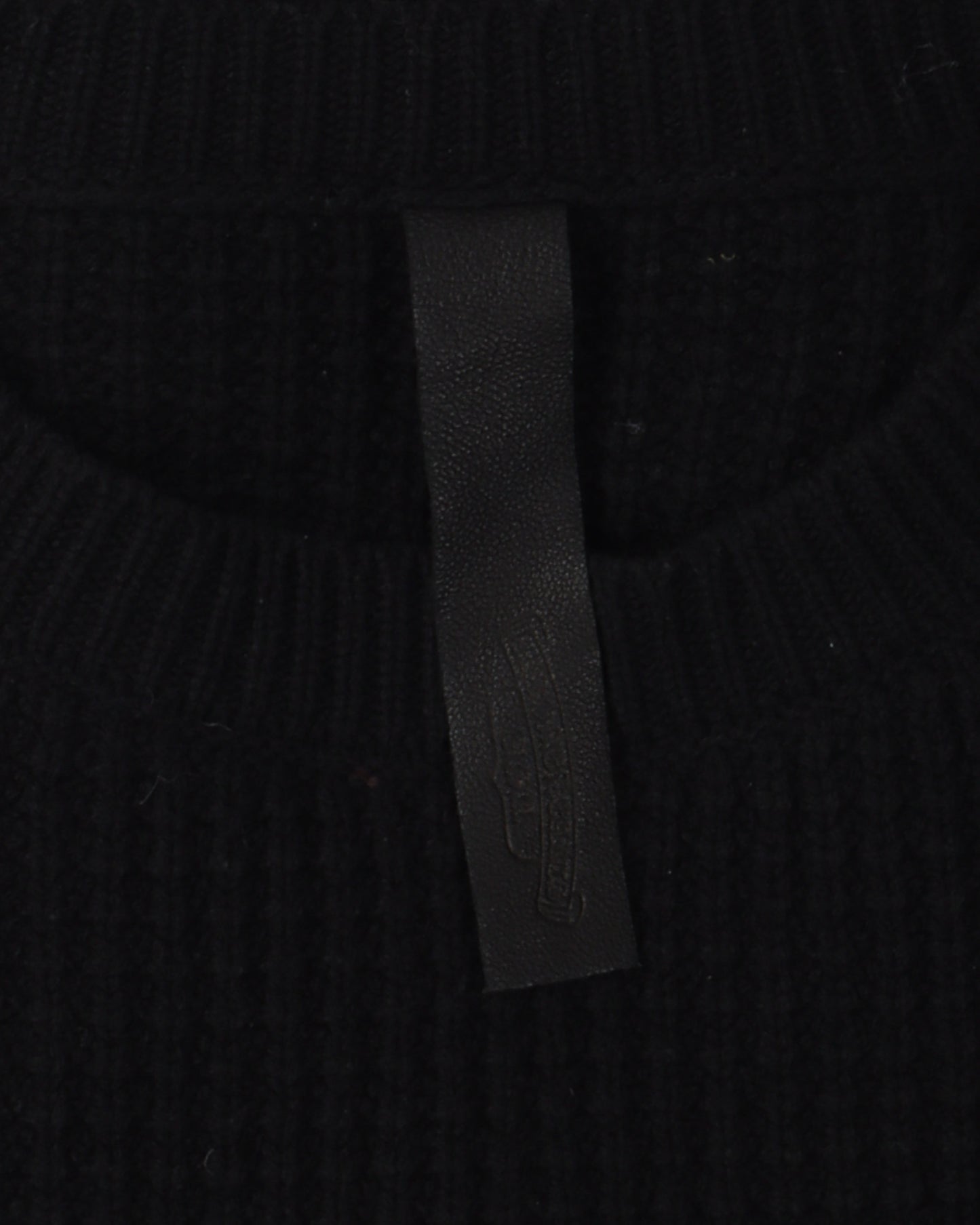 Cross Patch Cashmere Sweater