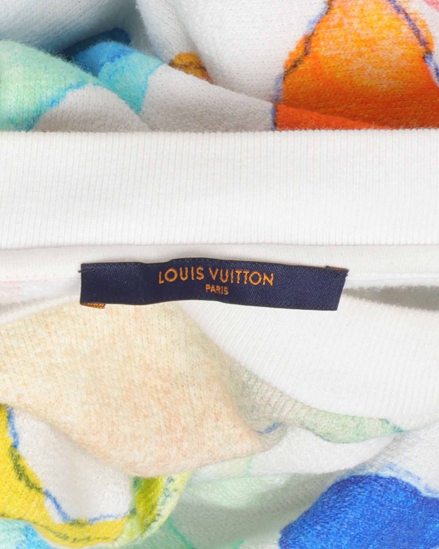 Water Paint Monogram Sweater