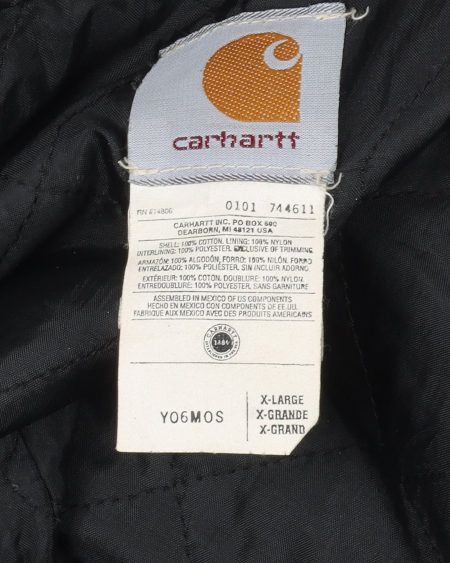 Carhartt Hooded Work Jacket