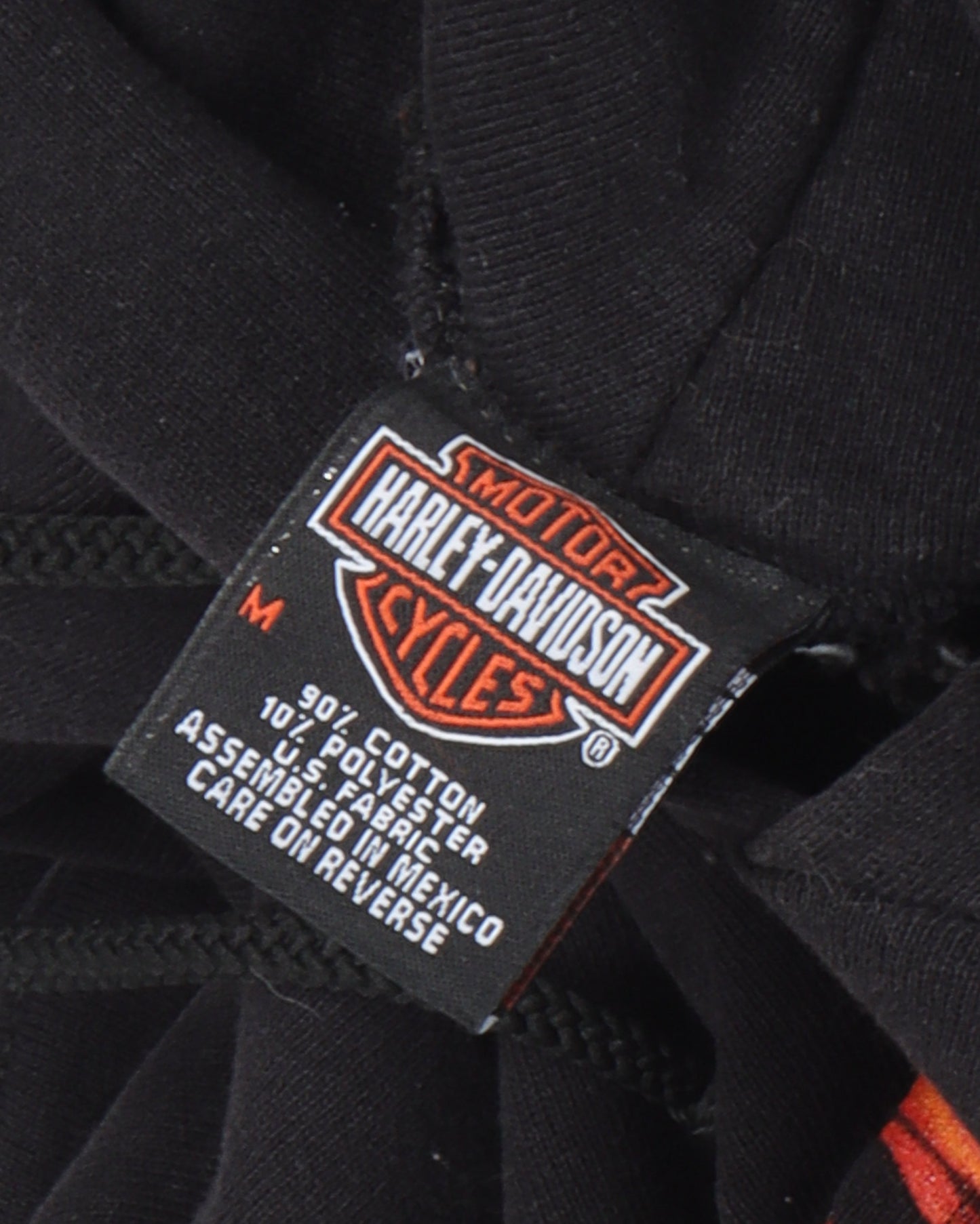 Harley Davidson Hangtown Flame Logo Hoodie
