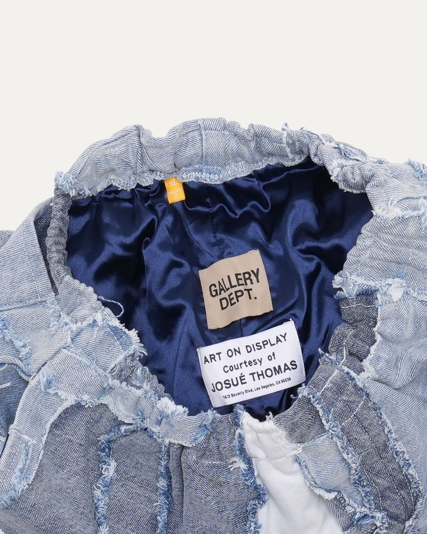 Patchwork Denim Zuma Shorts