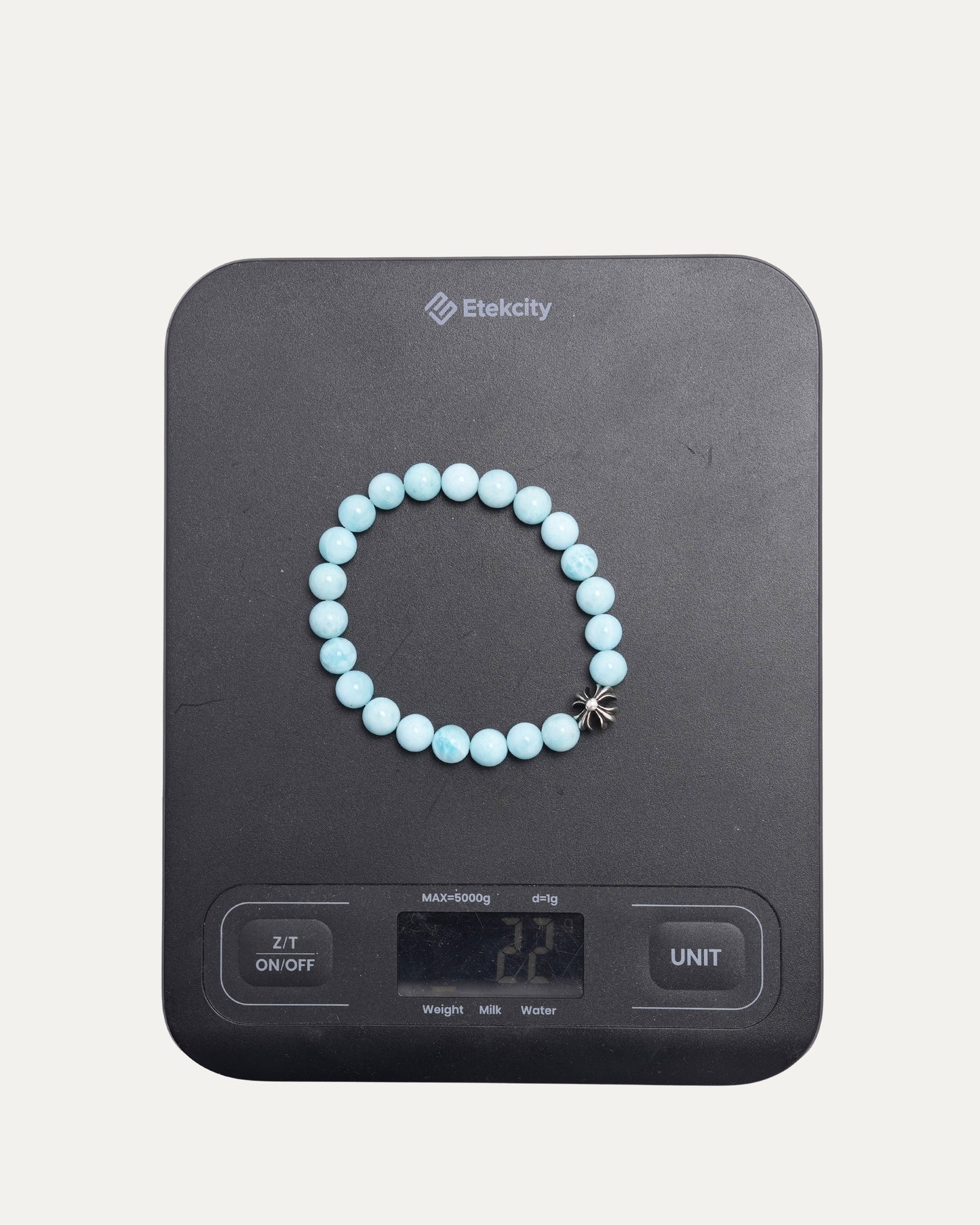 8mm Plus Cross Bead Bracelet