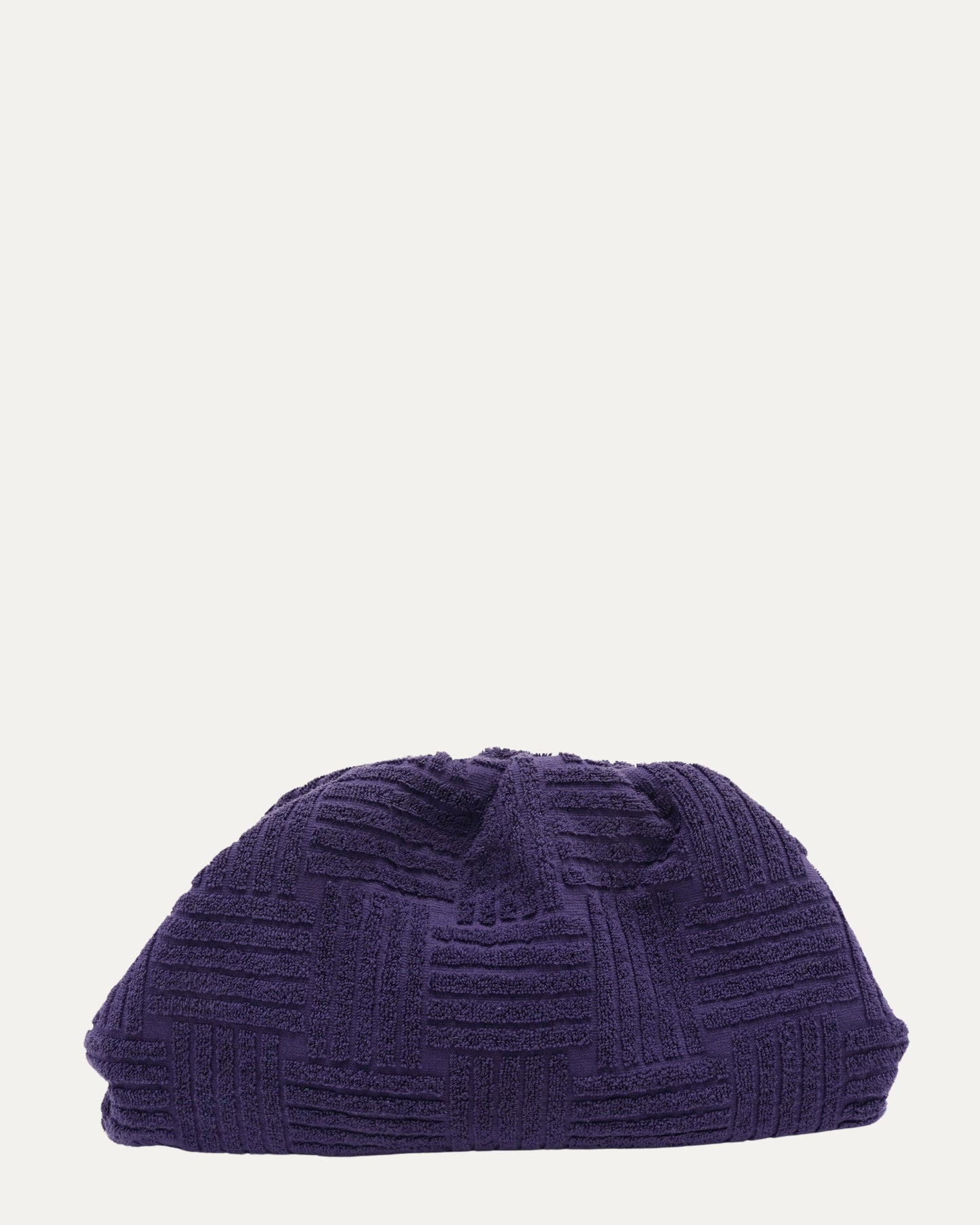 Terry Cloth Pouch Clutch