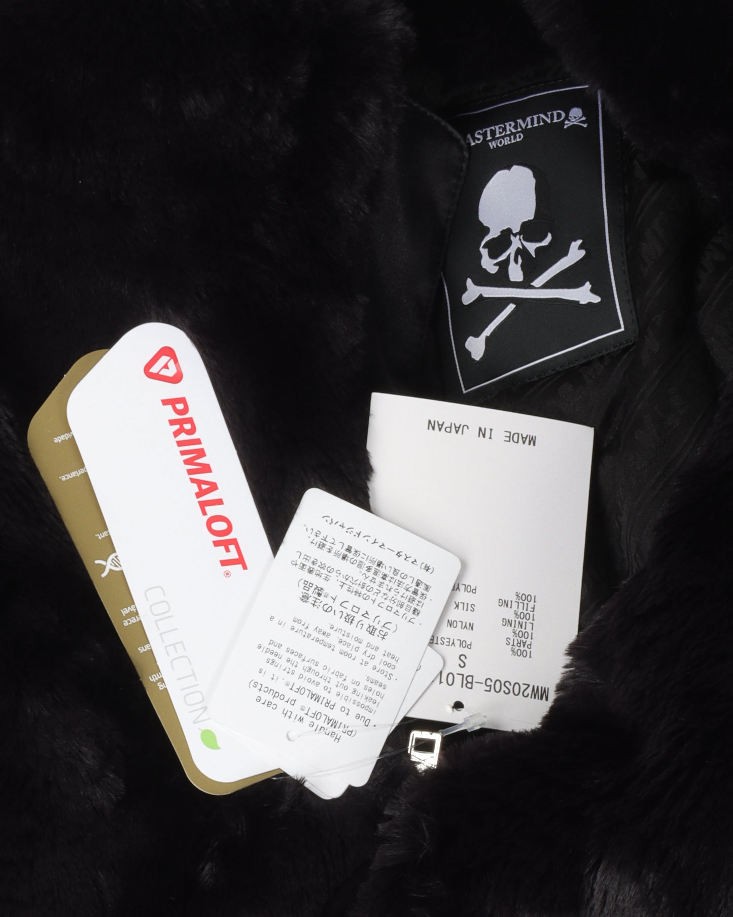 Primaloft Faux Fur Skull & Crossbones Jacket