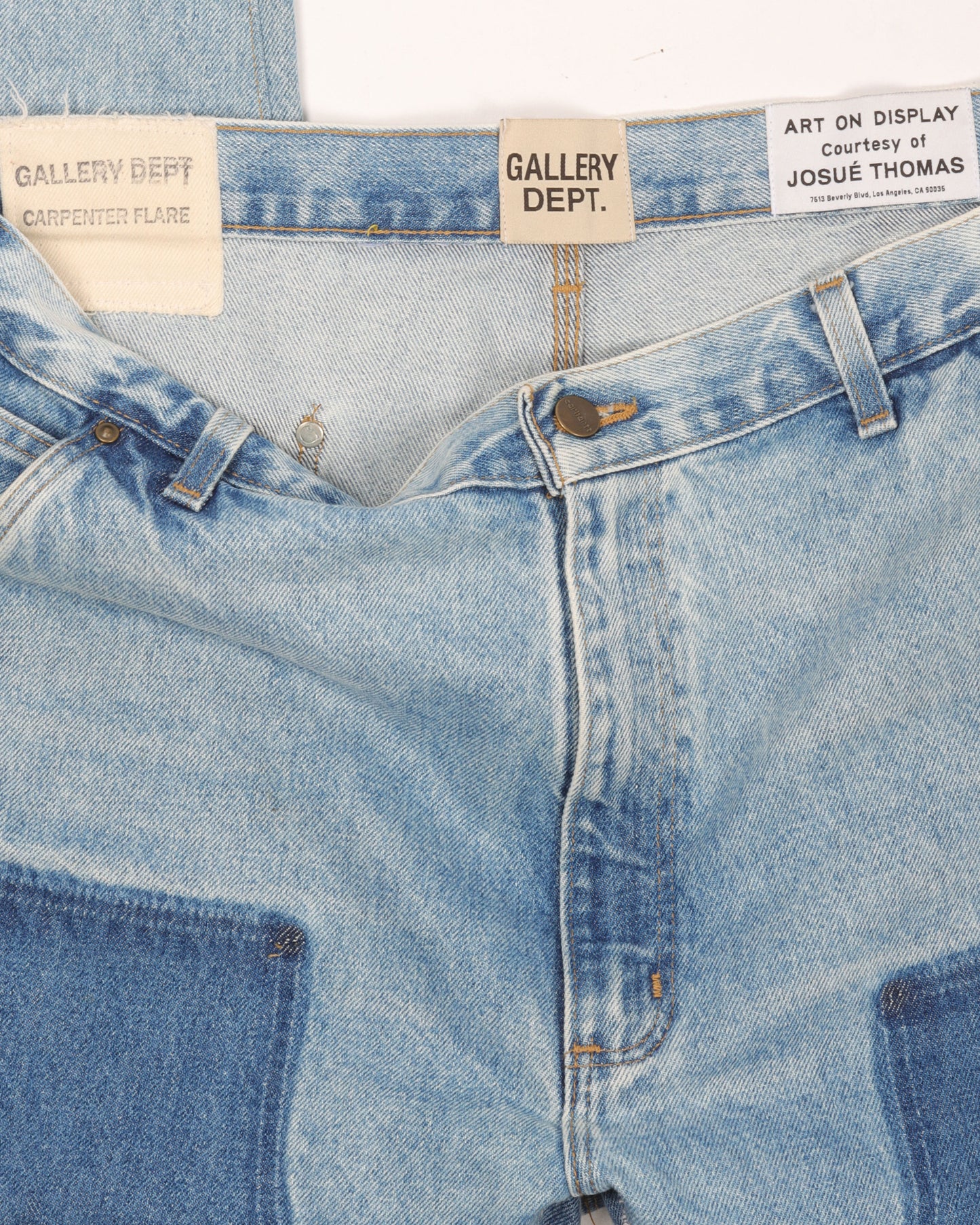 Double Knee Carpenter Flare Jeans