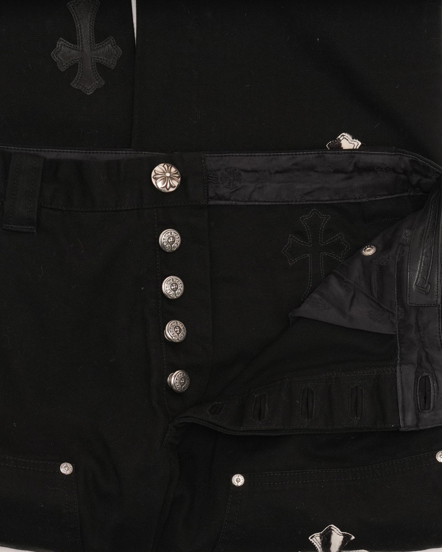 Cross Patch Double Knee Carpenter Pants