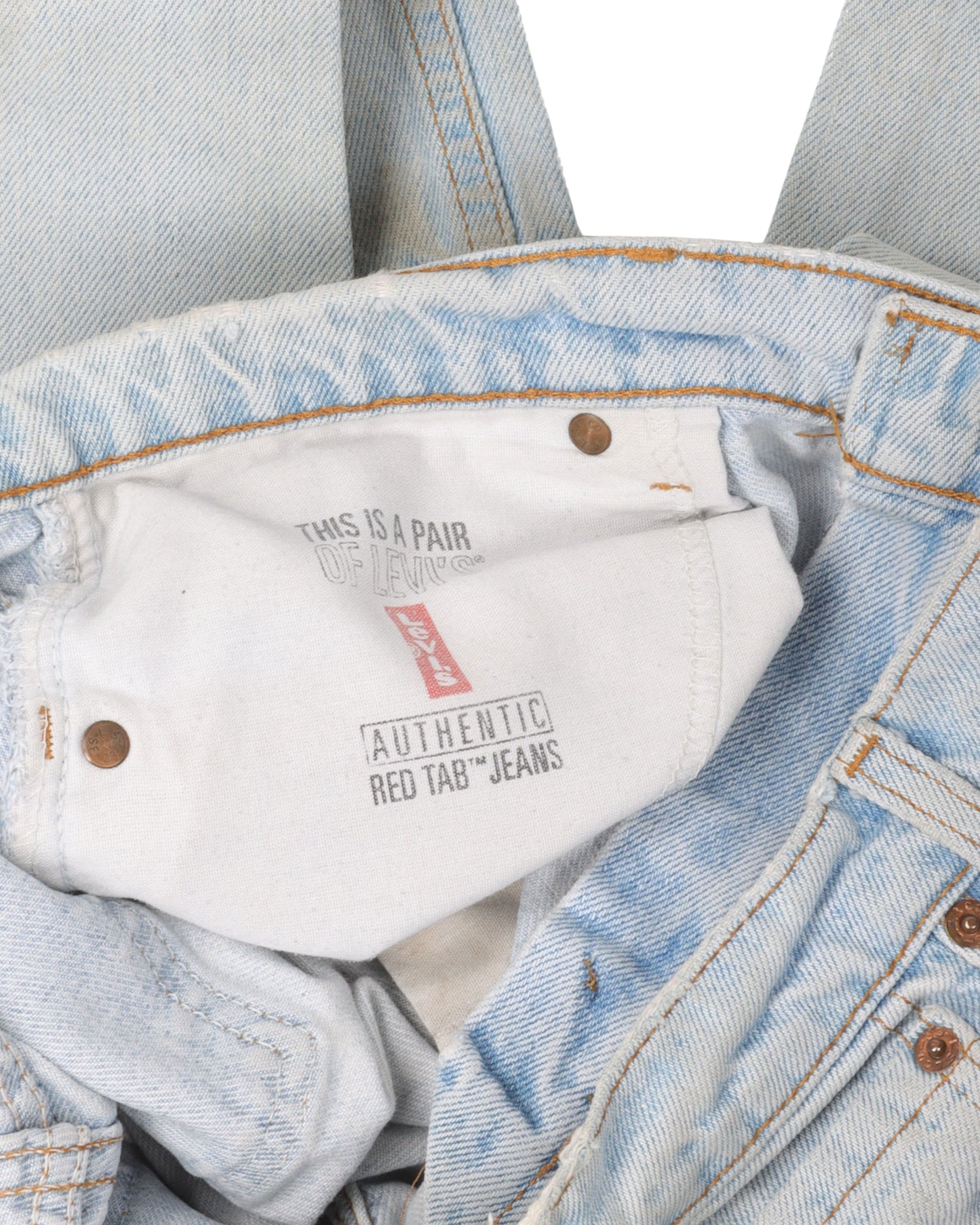 Levi's 550 Distressed Light Wash Jeans