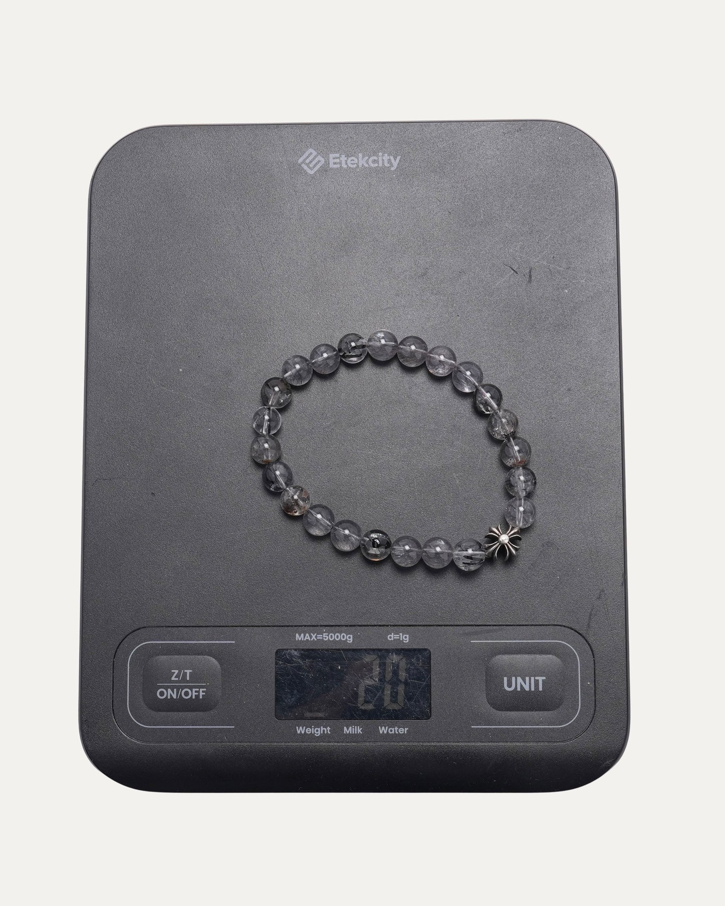 8mm Plus Cross Bead Bracelet