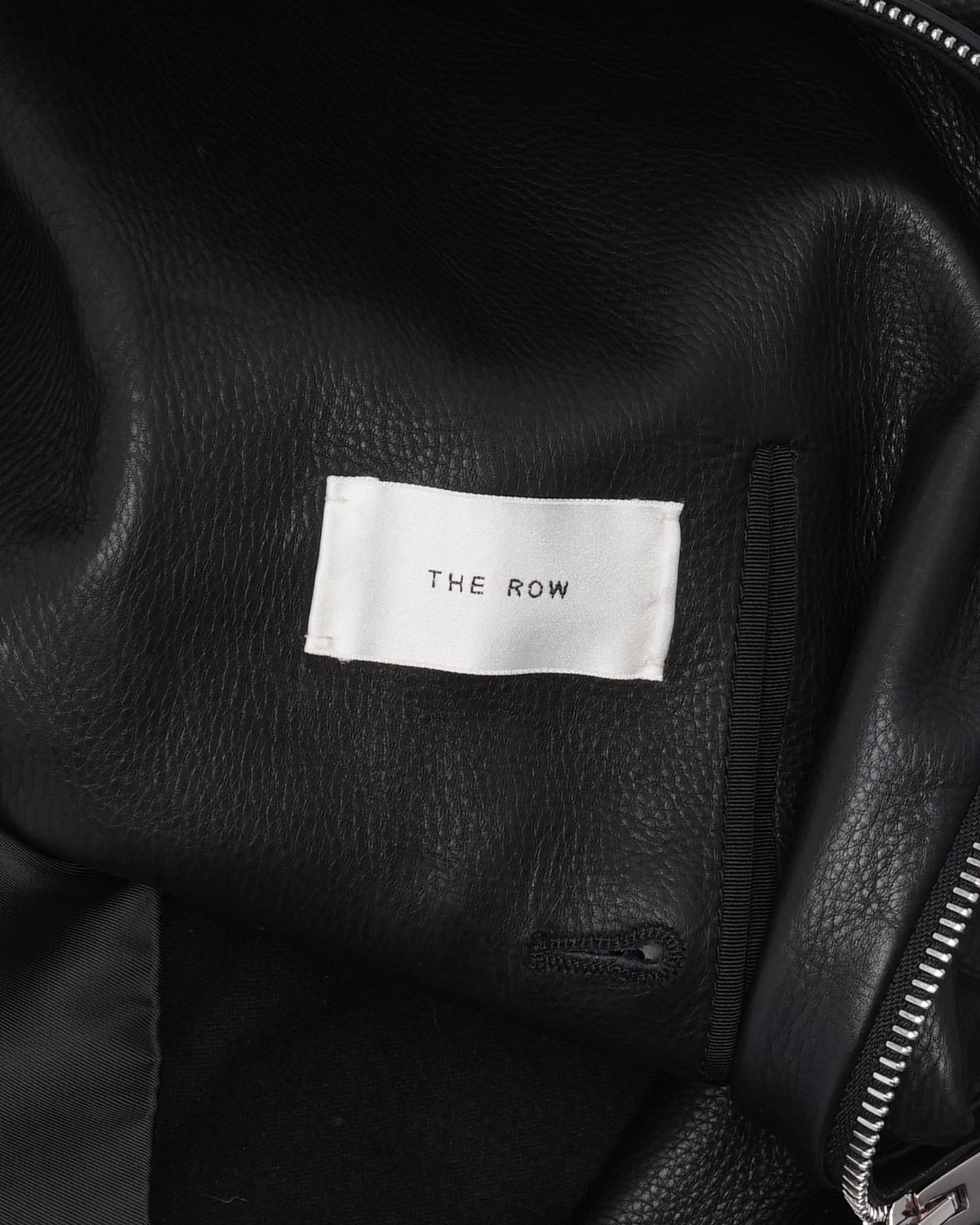 Zip Leather Jacket
