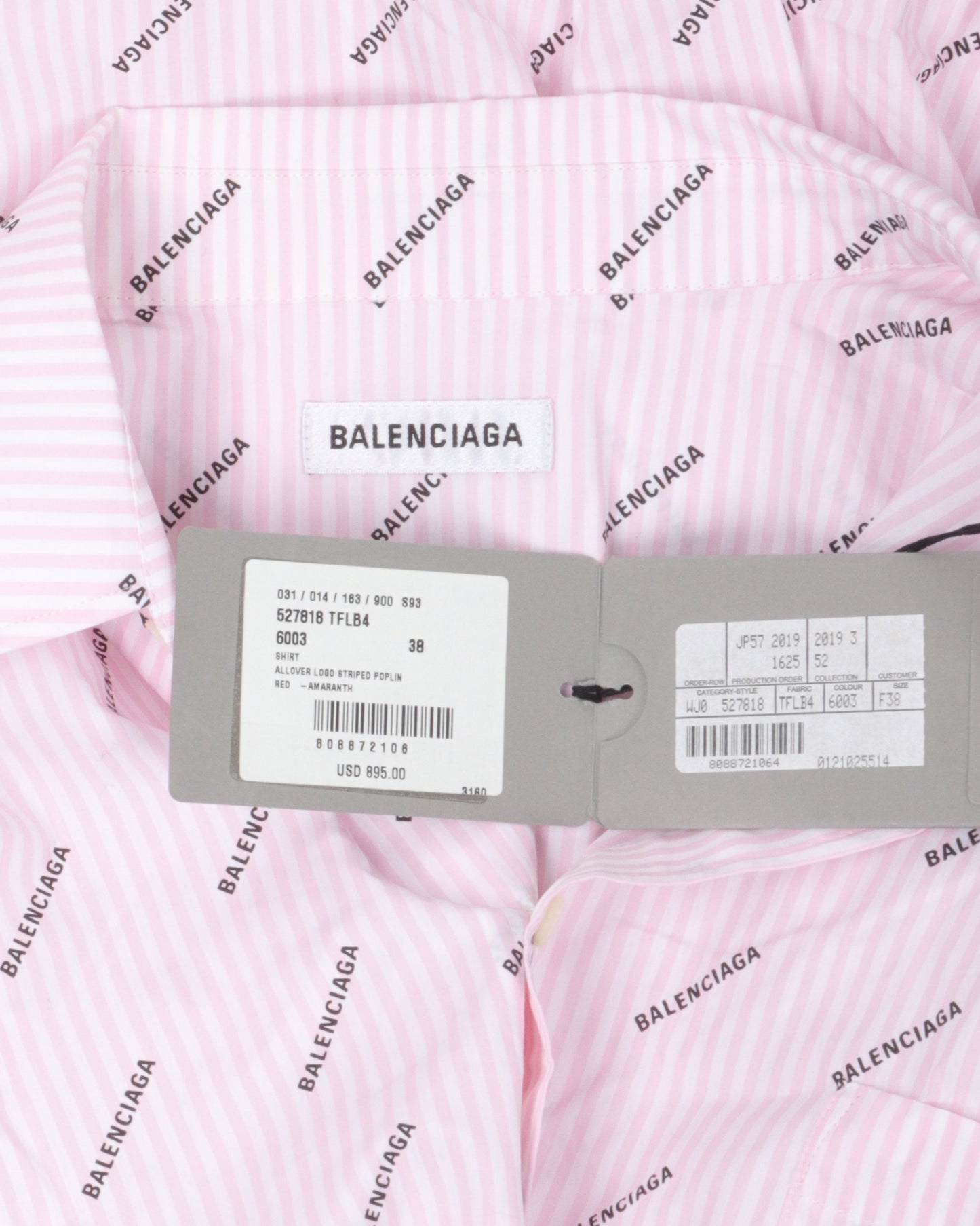 Striped Repeat Logo Shirt