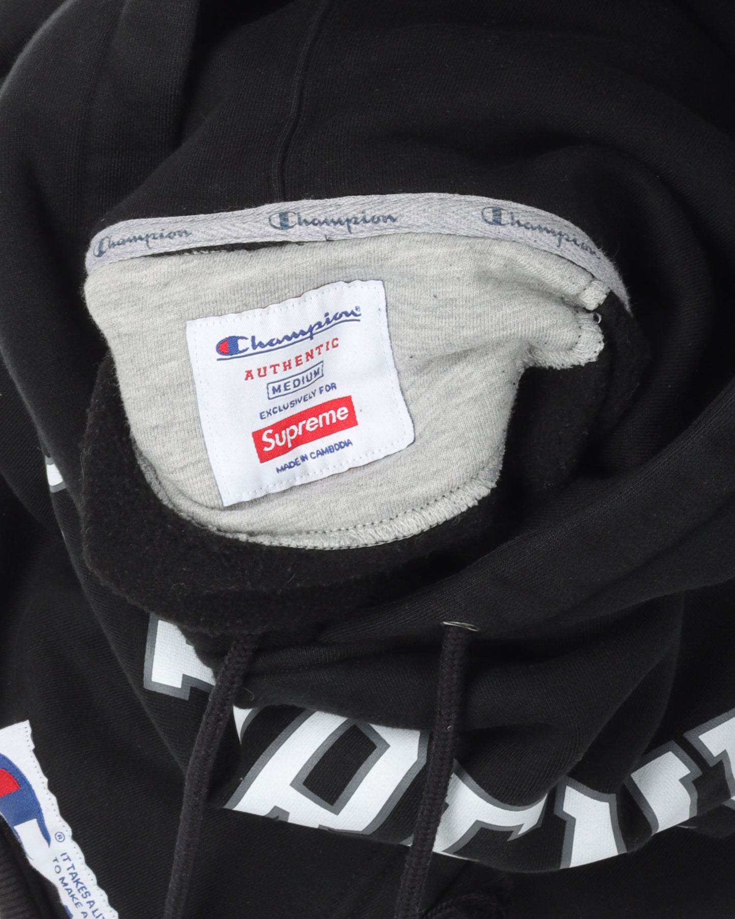 SS17 Champion Hooded Sweatshirt