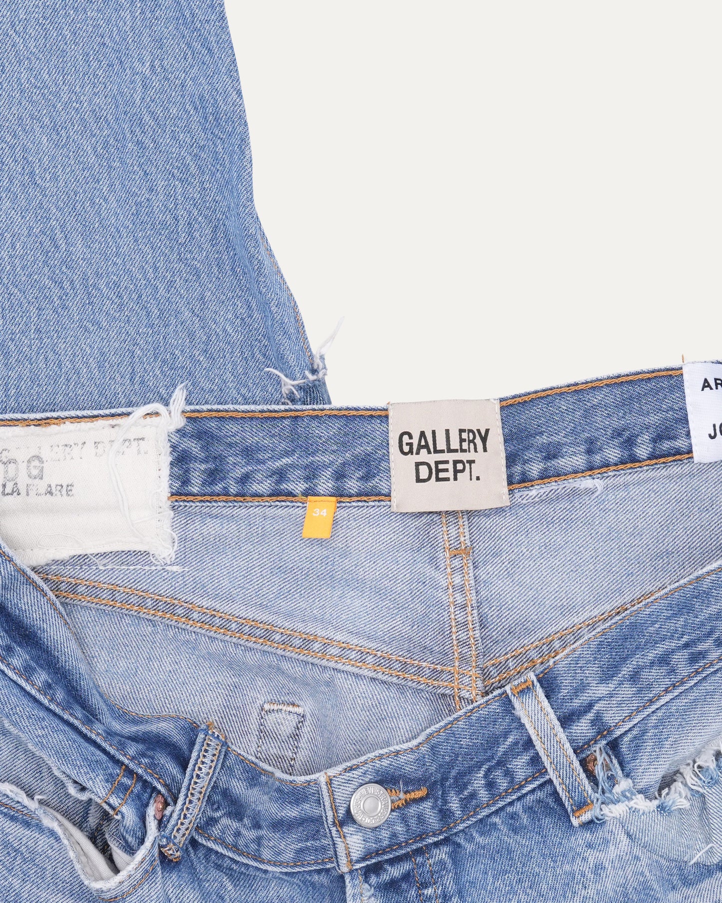 Repaired LA Flare Jeans