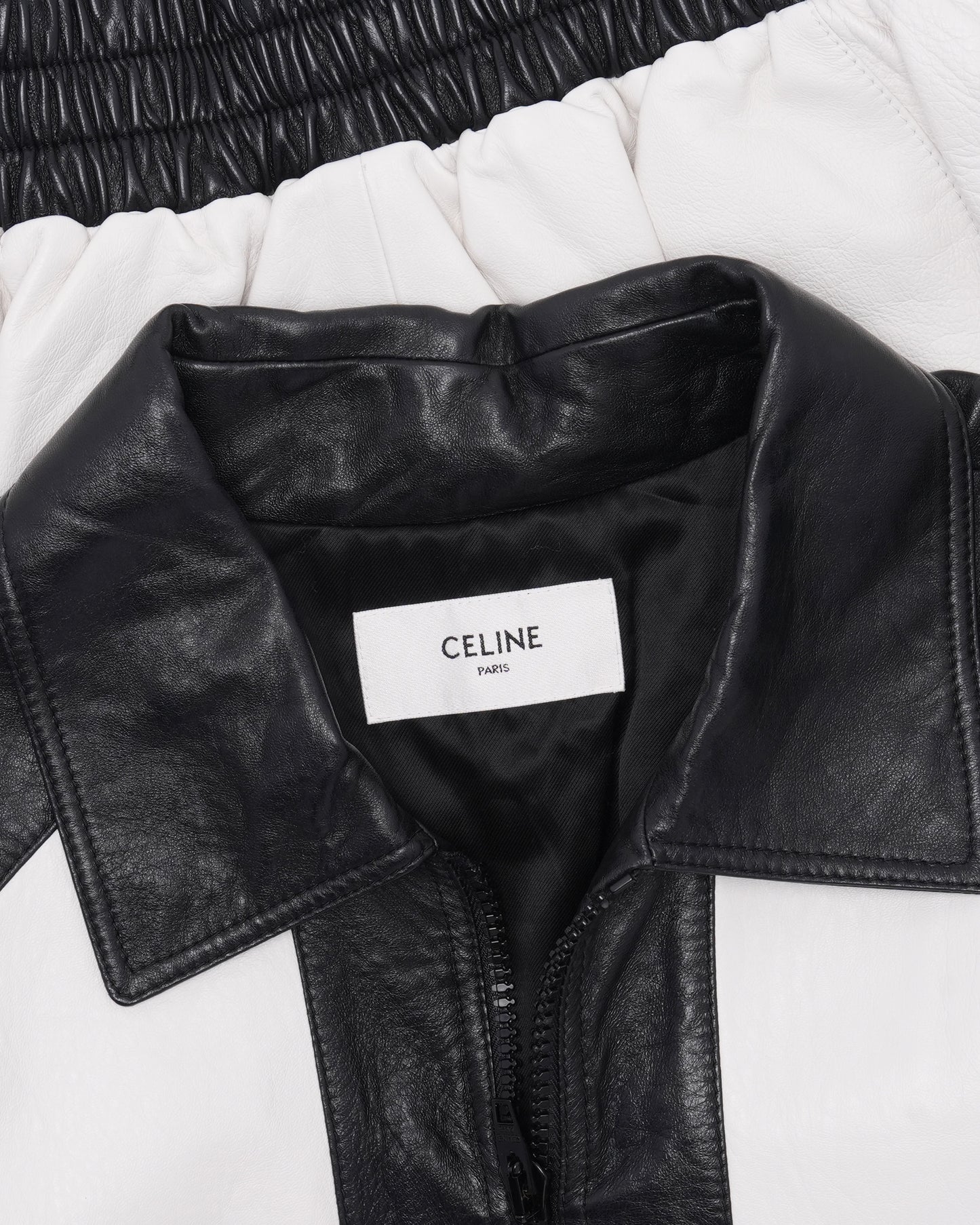 Banks Violette Leather Teddy Jacket