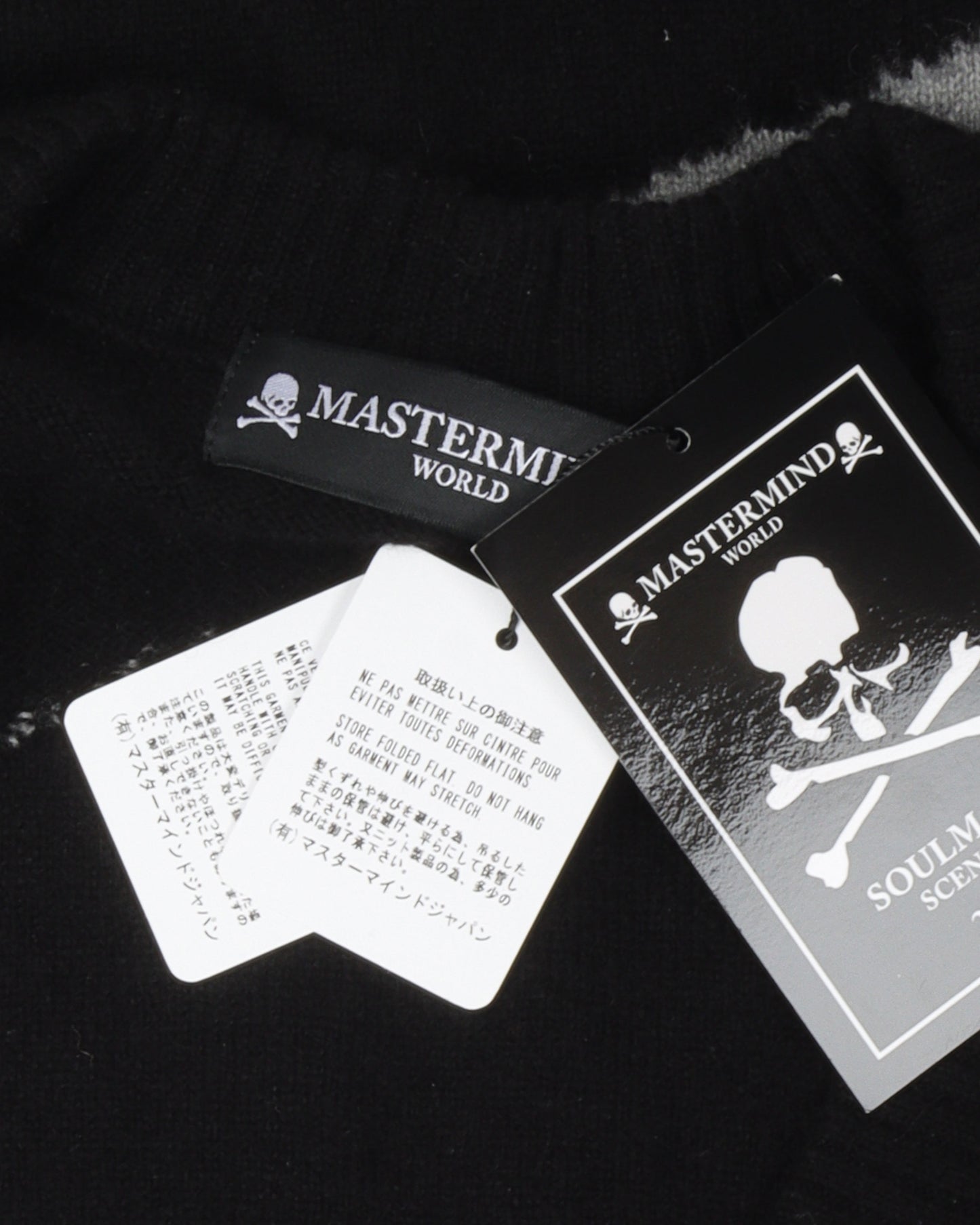 Cashmere Skull & Crossbones Cardigan Sweater