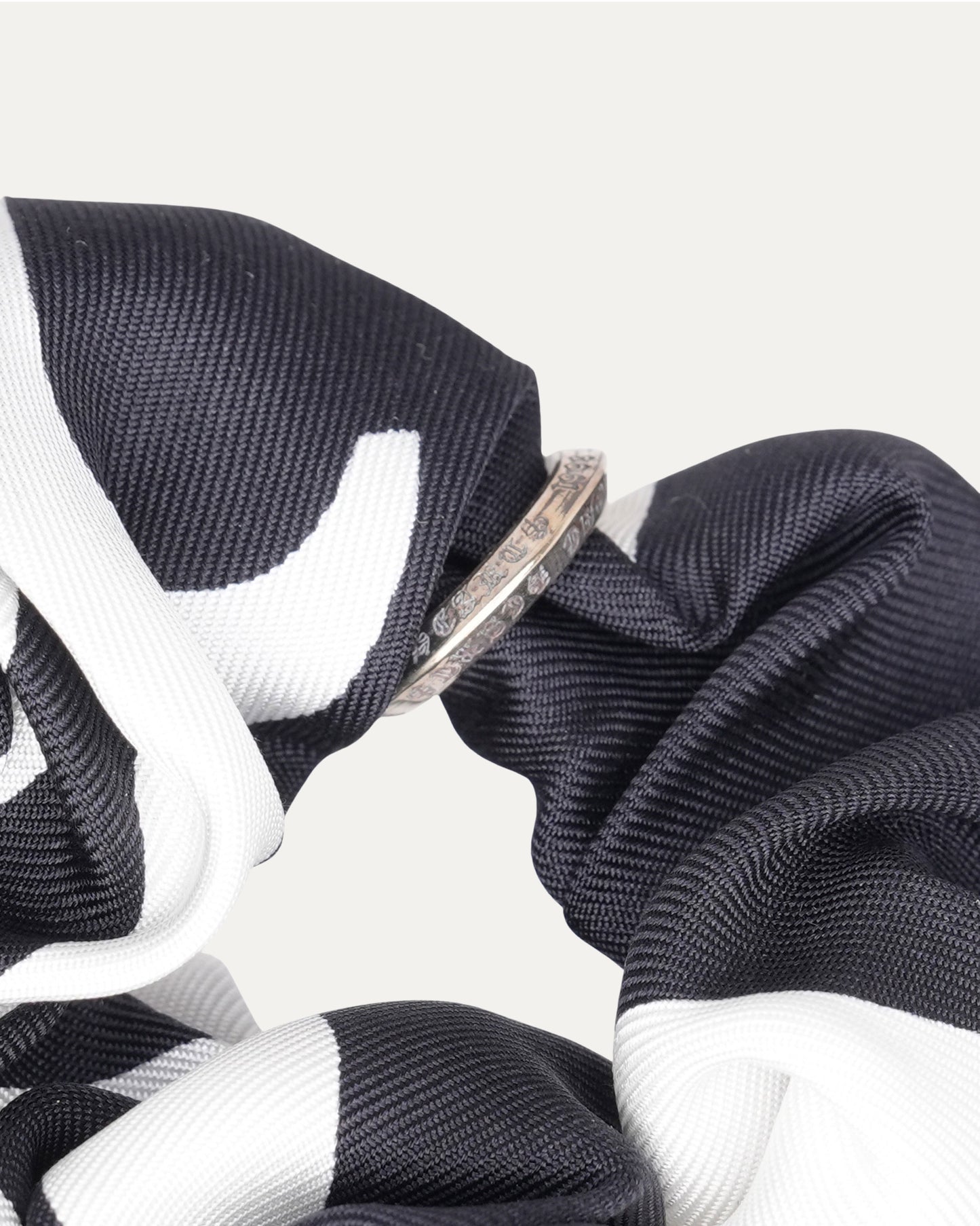 Silk Plus Cross Scrunchie
