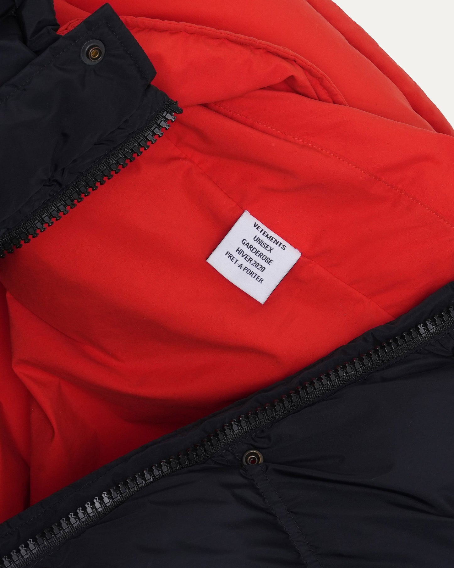 AW19 Upside Down Puffer Jacket