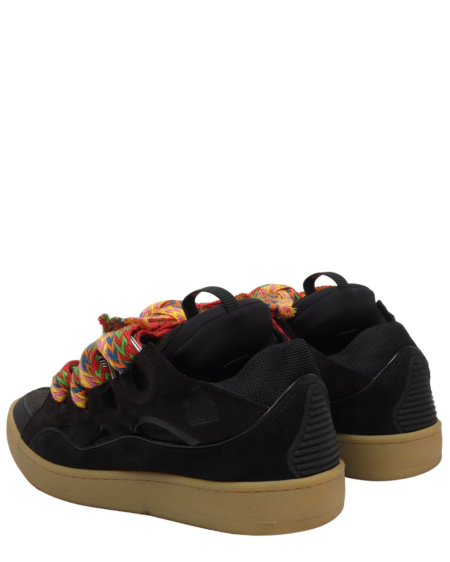 Leather Curb Sneaker