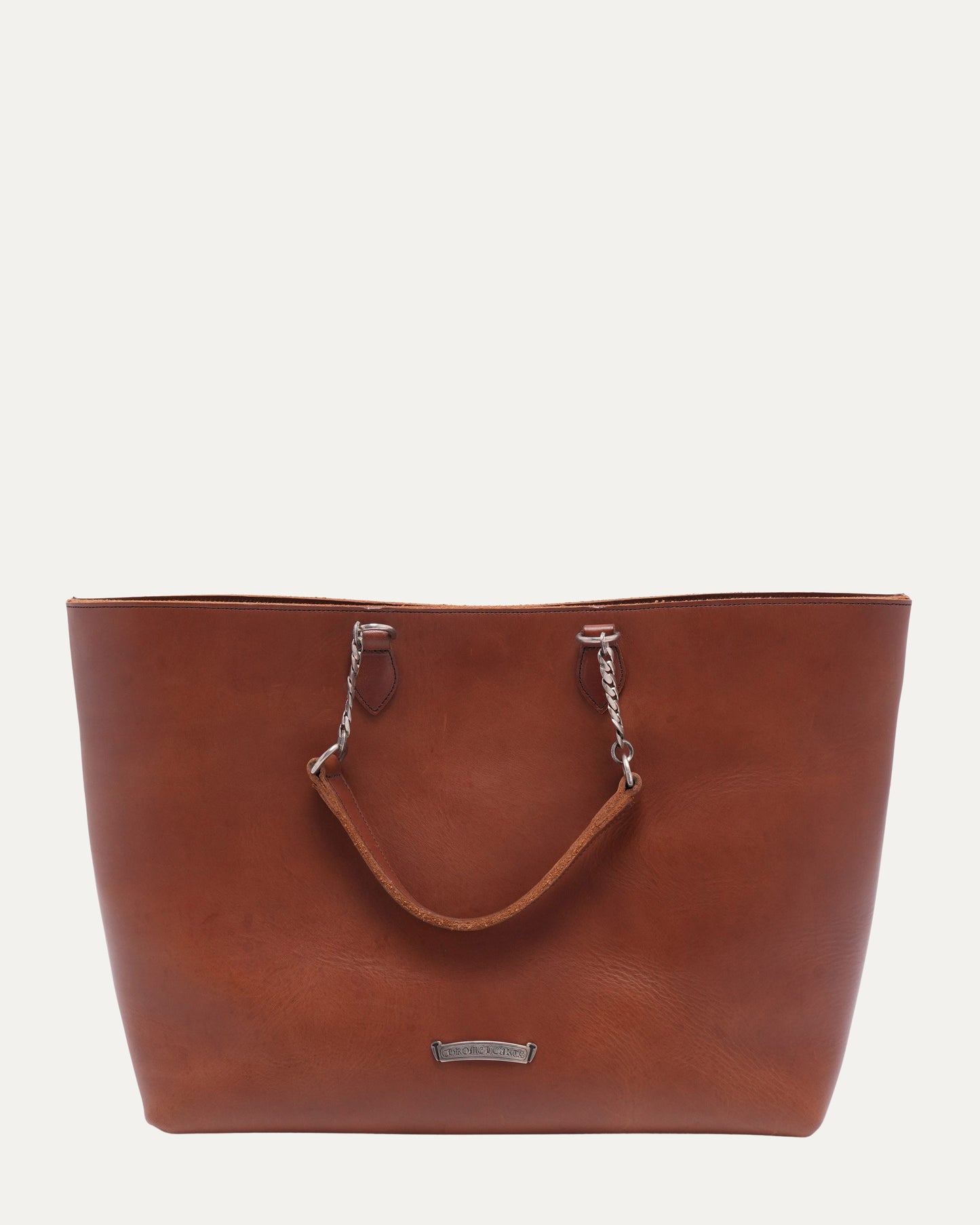 Chain Handle Tote Bag