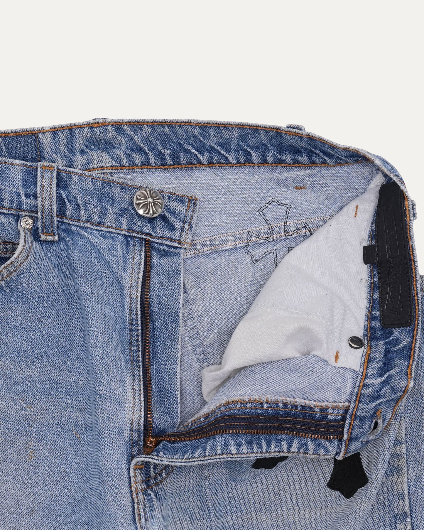 Levis 517 Cross Patch Jeans