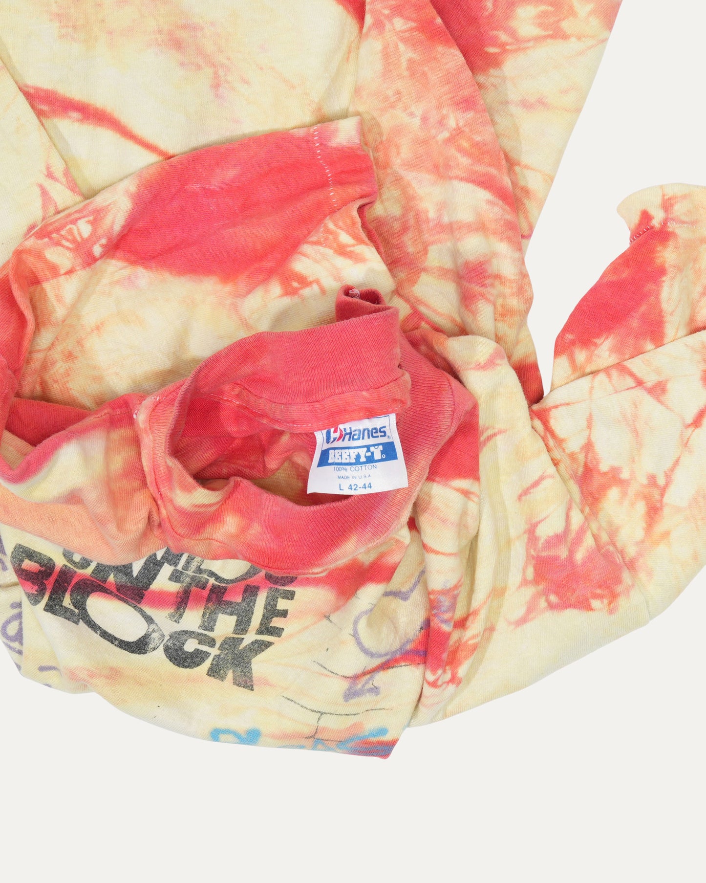 New Kids on the Block 1989 Tie Dye T-Shirt