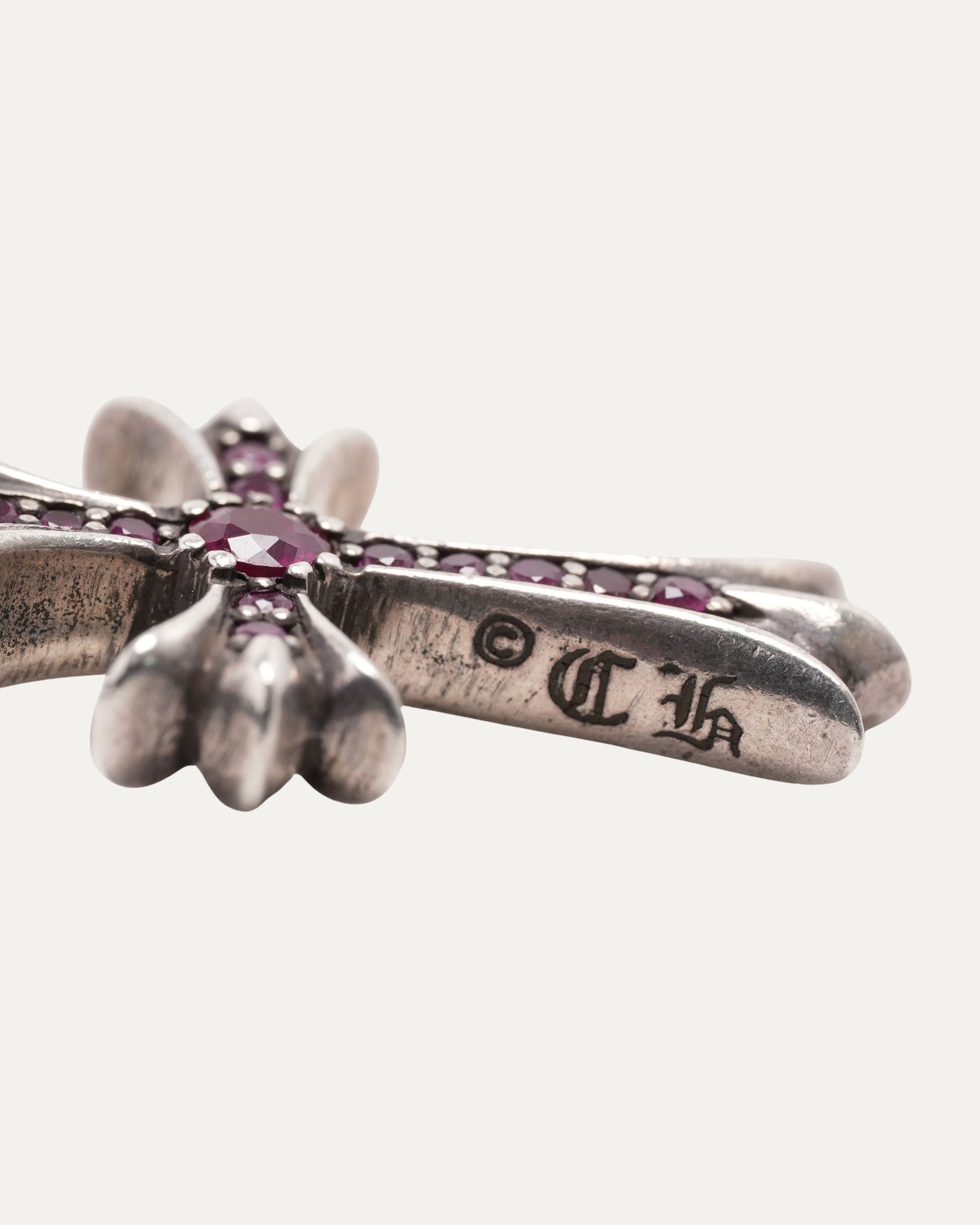 Pink Sapphire Tiny Fat Pendant