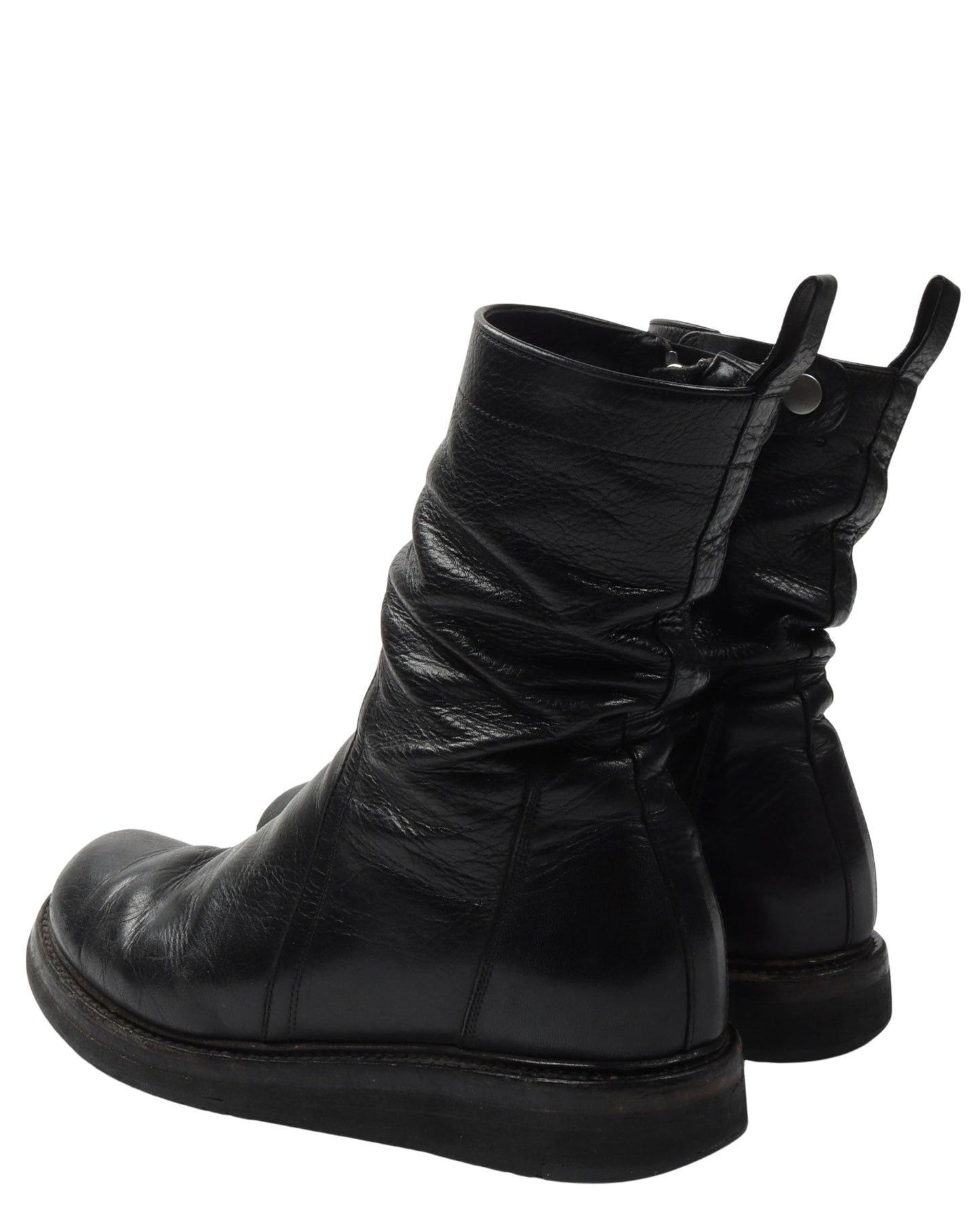 SS18 "DIRT" Calf Leather Creeper Boots