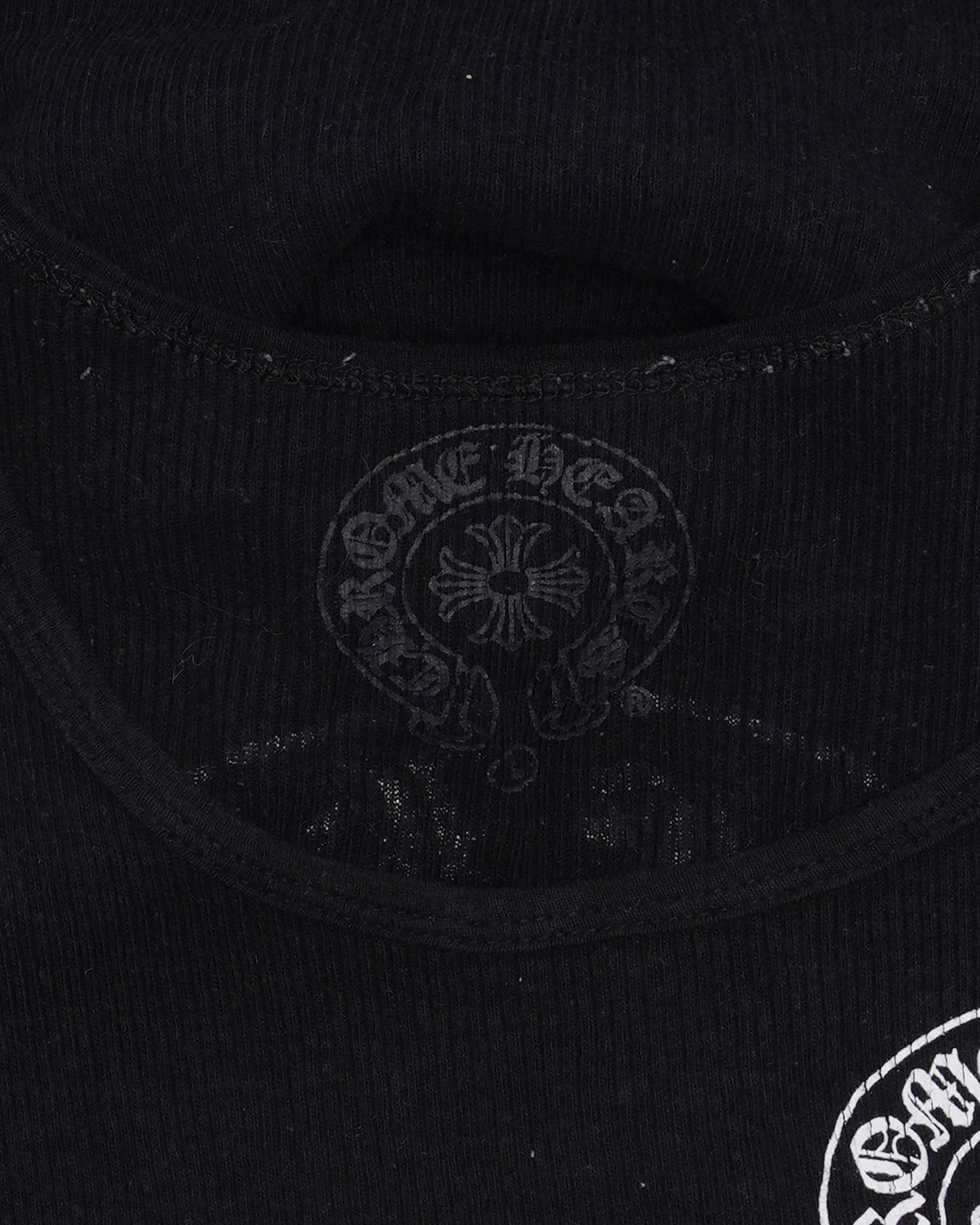 Horseshoe Logo Ribbed Tank Top