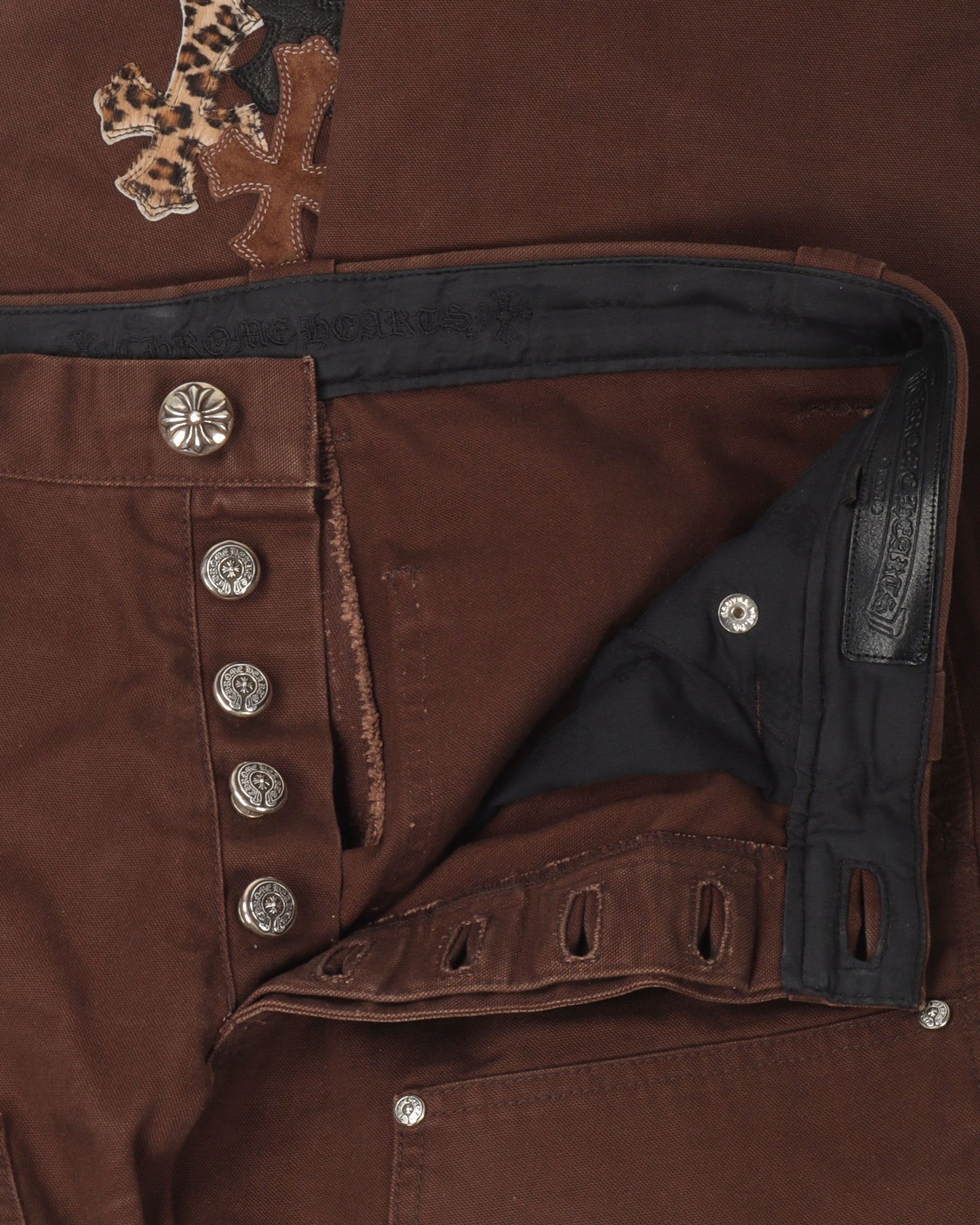 Cross Patch Double Knee Carpenter Pants