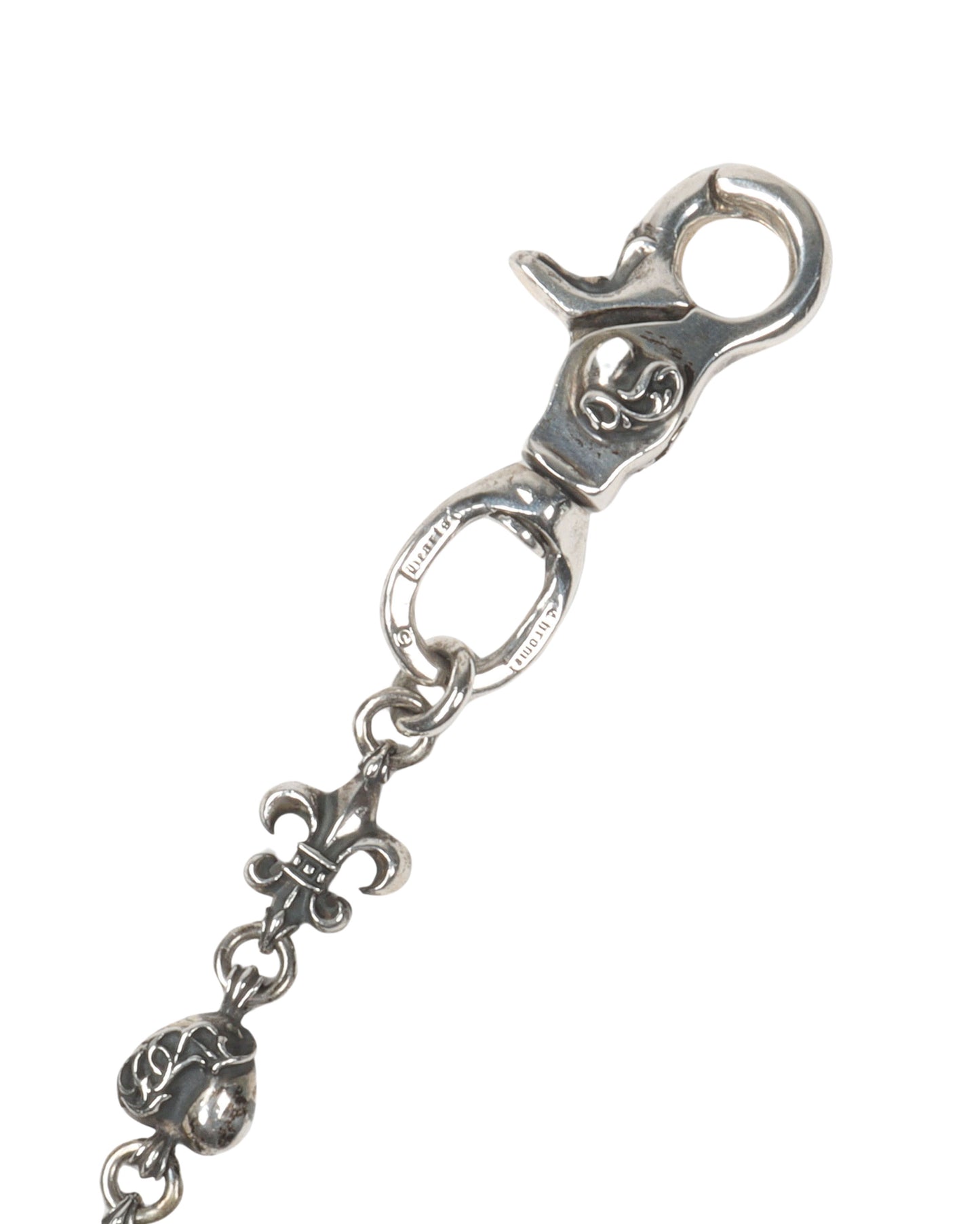 Fleur and Heart Link Wallet Chain