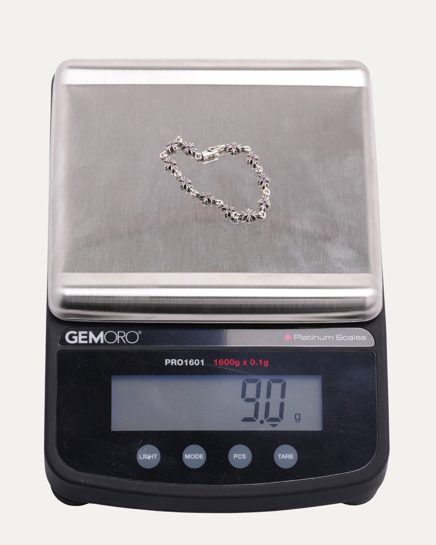 Ruby Tiny E Bracelet